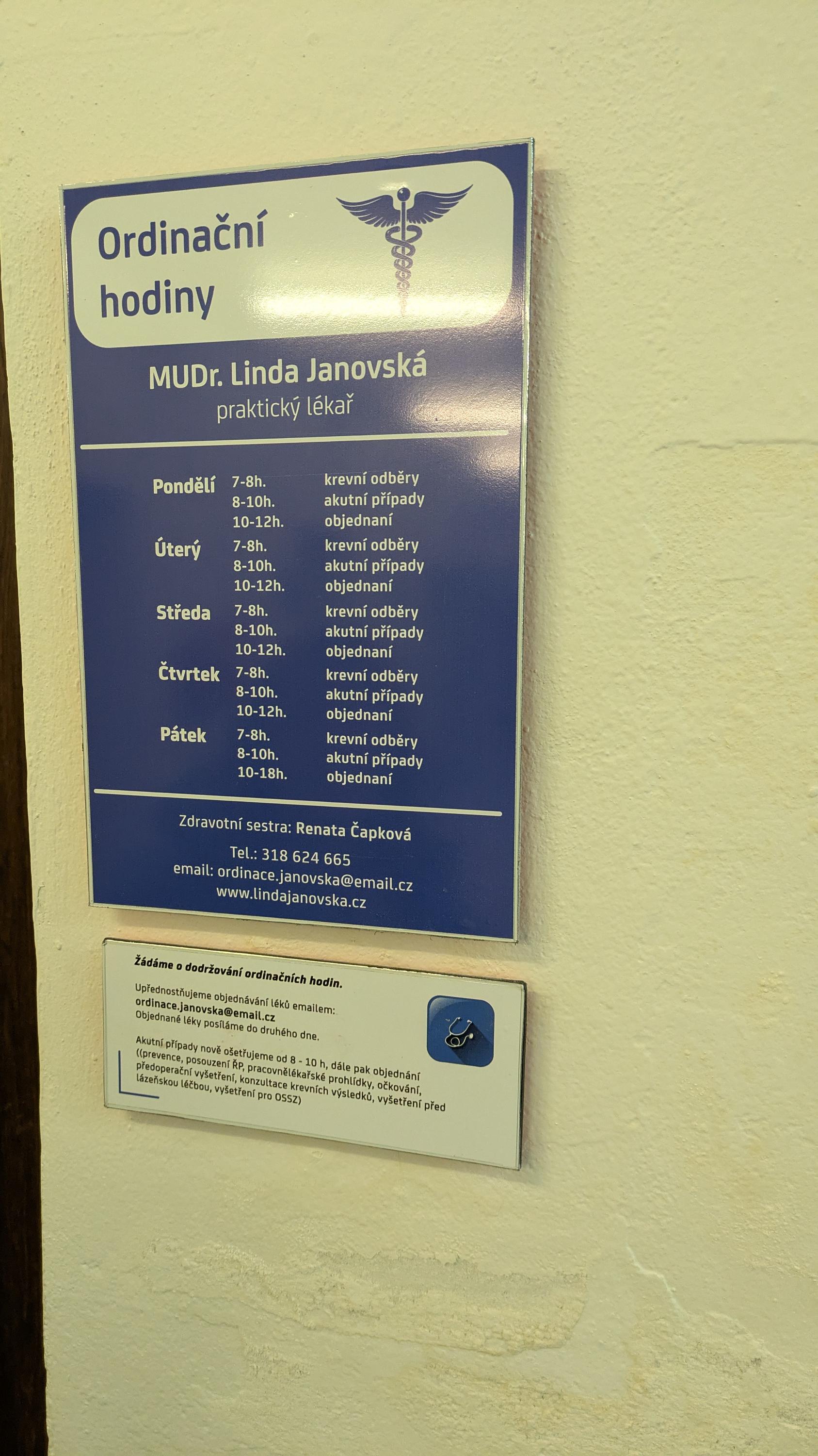 Ordinace PL Dr. Janovská (Dr.Peleščák) foto 2
