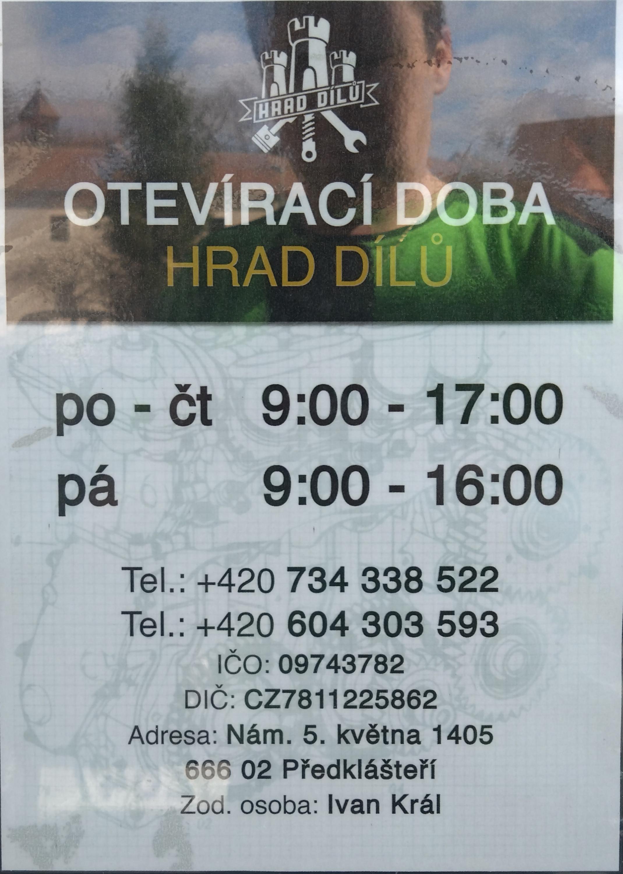 Hrad dílů foto 2