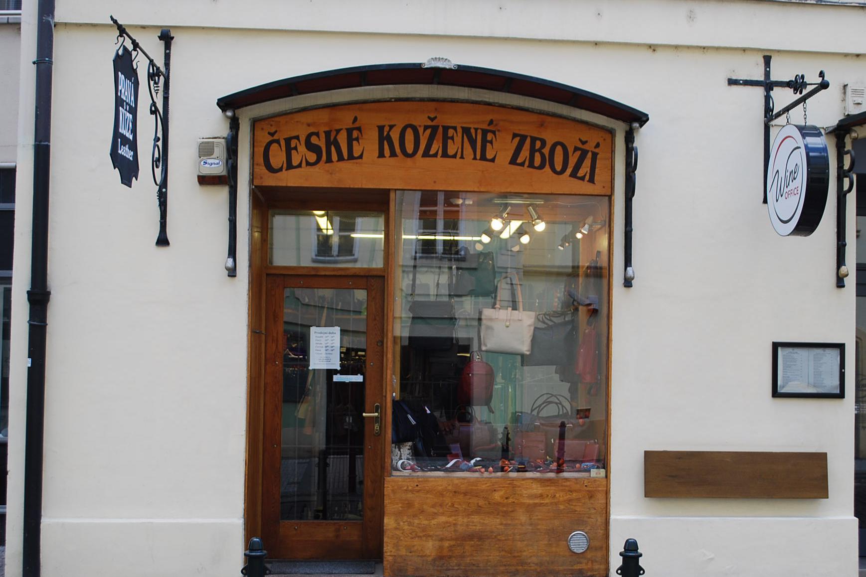České kožené zboží