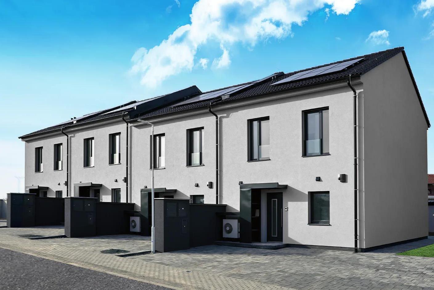 Řadové domy Buštěhrad