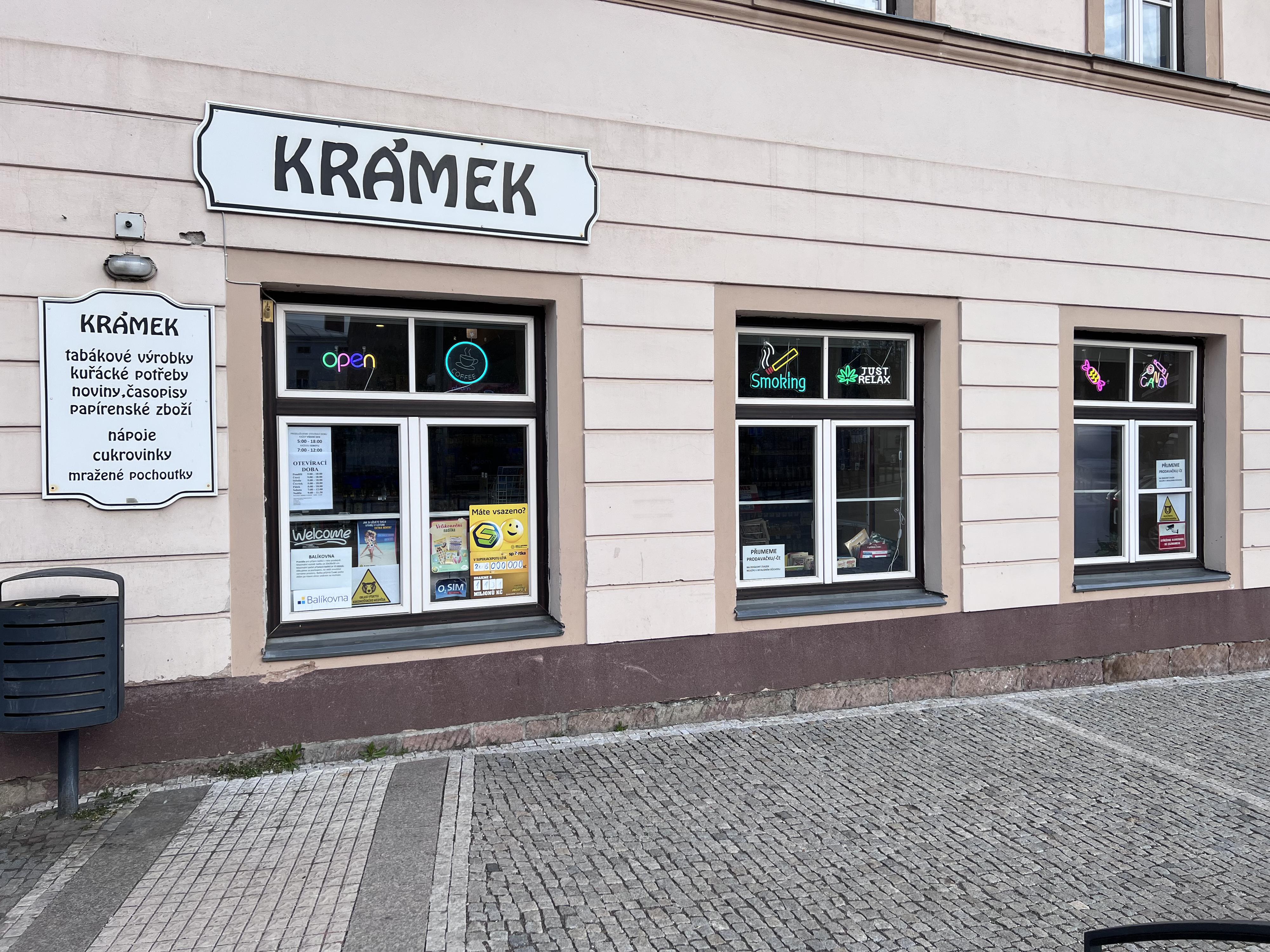 Trafika Krámek Jan Machek