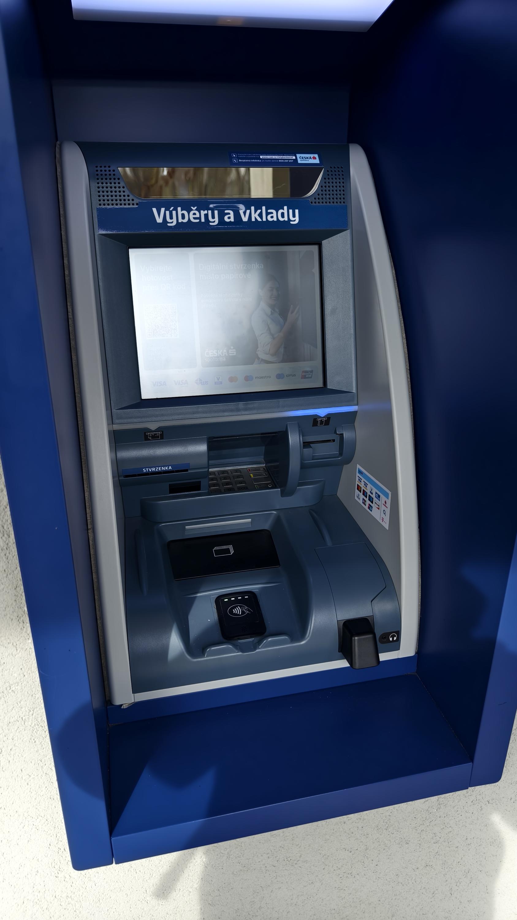 Bankomat České spořitelny