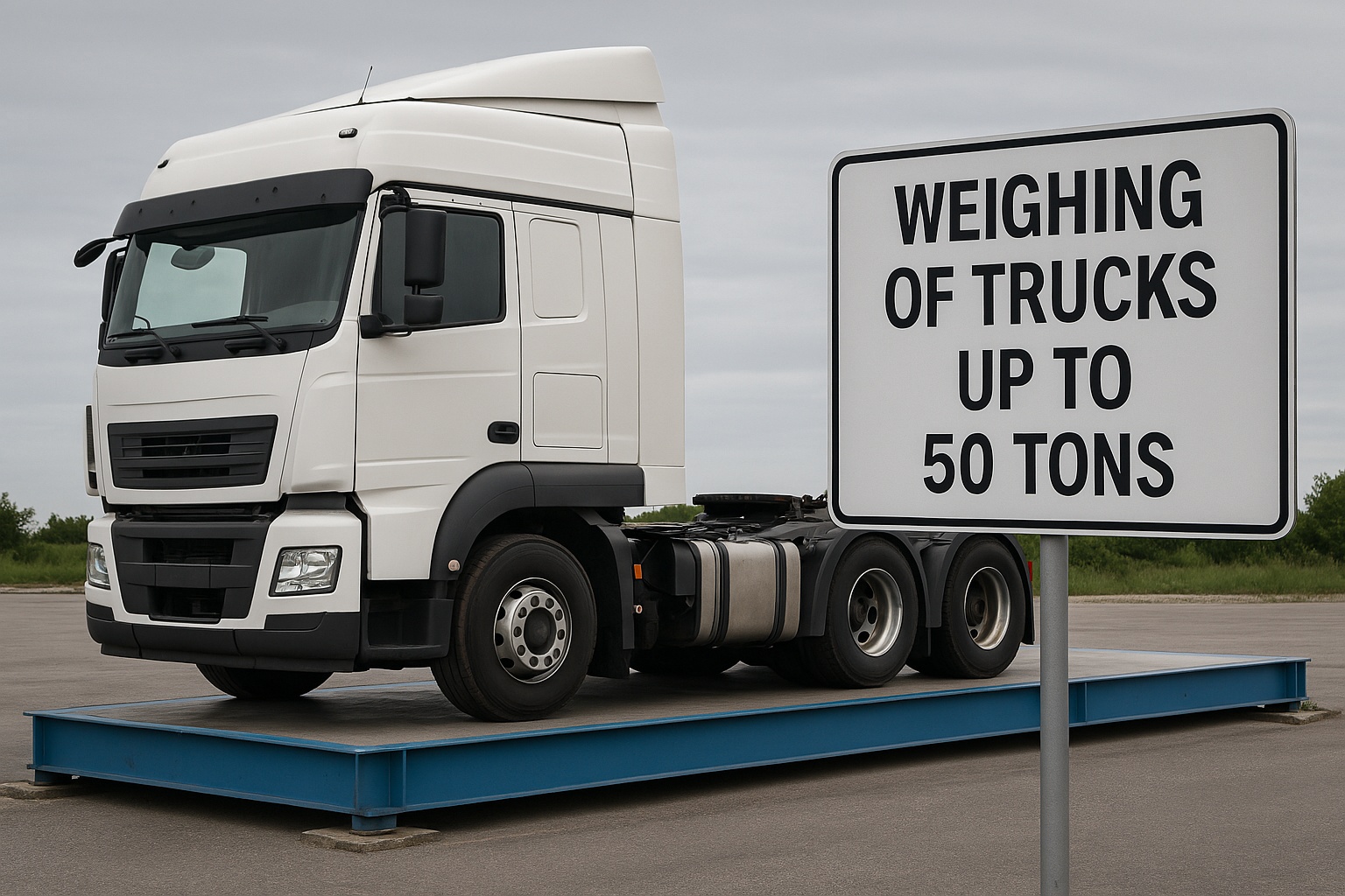 Vážení nákladních vozidel do 50 tun
