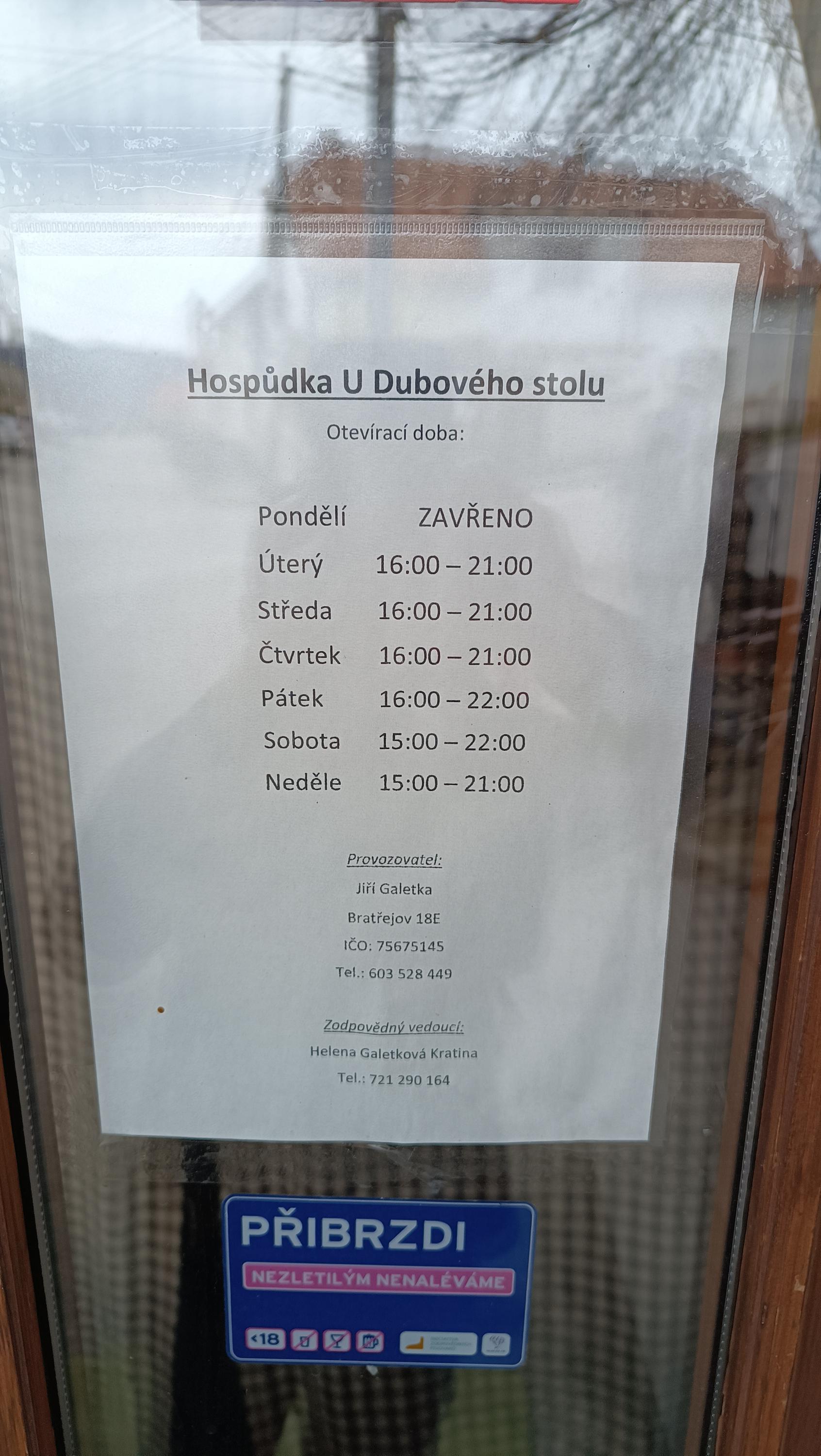 Hospůdka U Dubového stolu foto 6