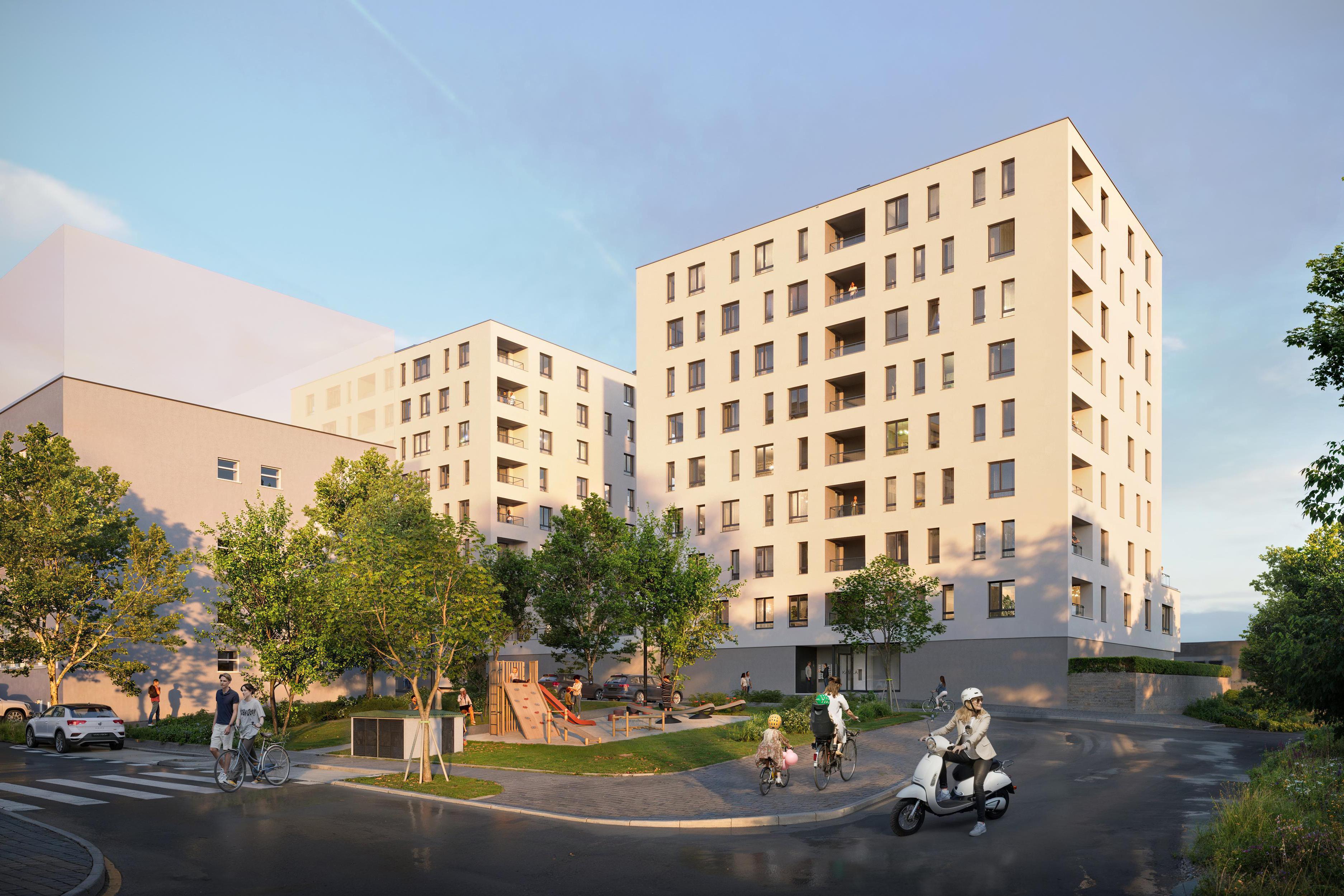 Čtvrť Emila Kolbena - rezidenční projekt Skanska foto 1