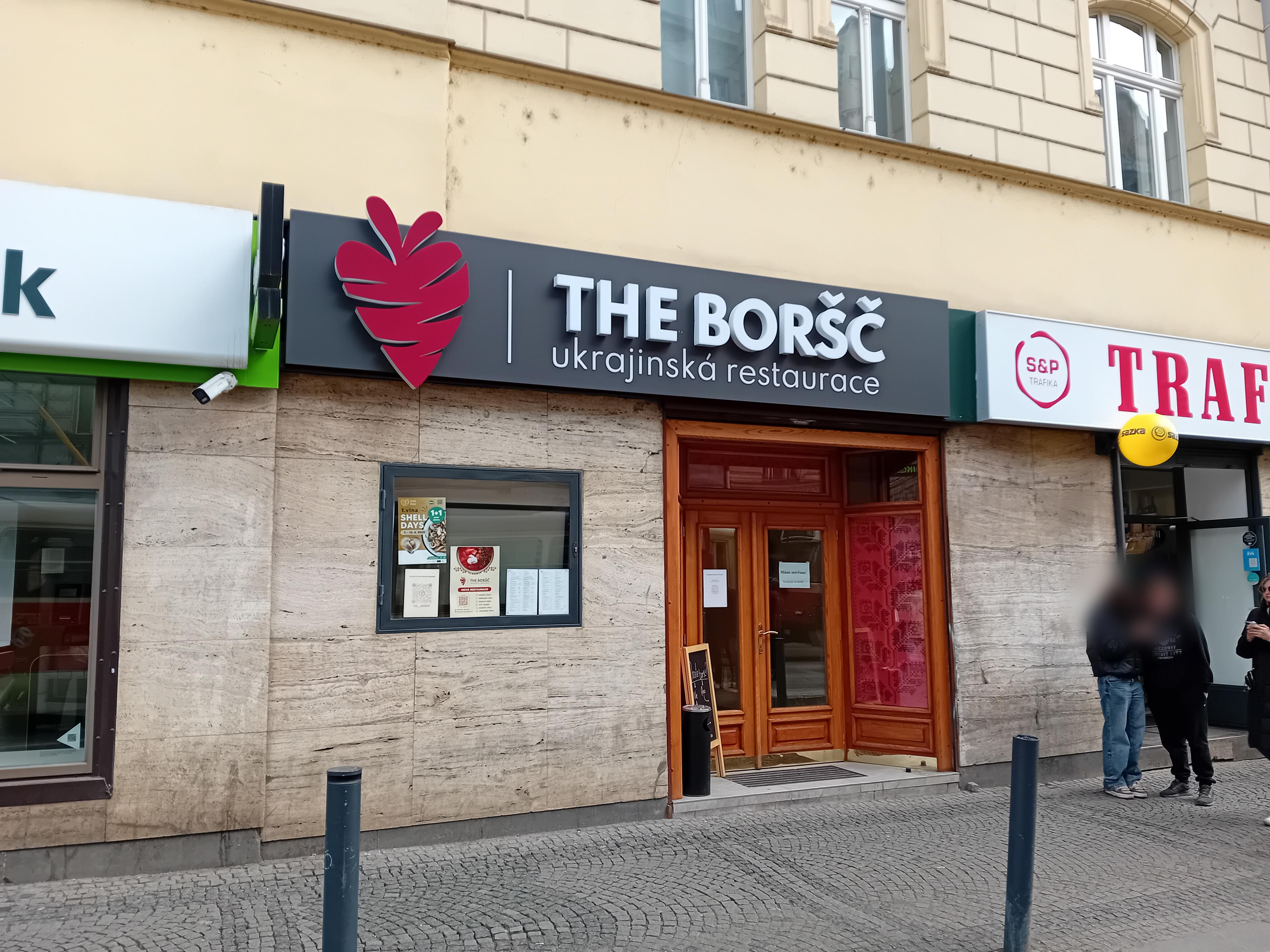 Ukrajinská restaurace The Boršč