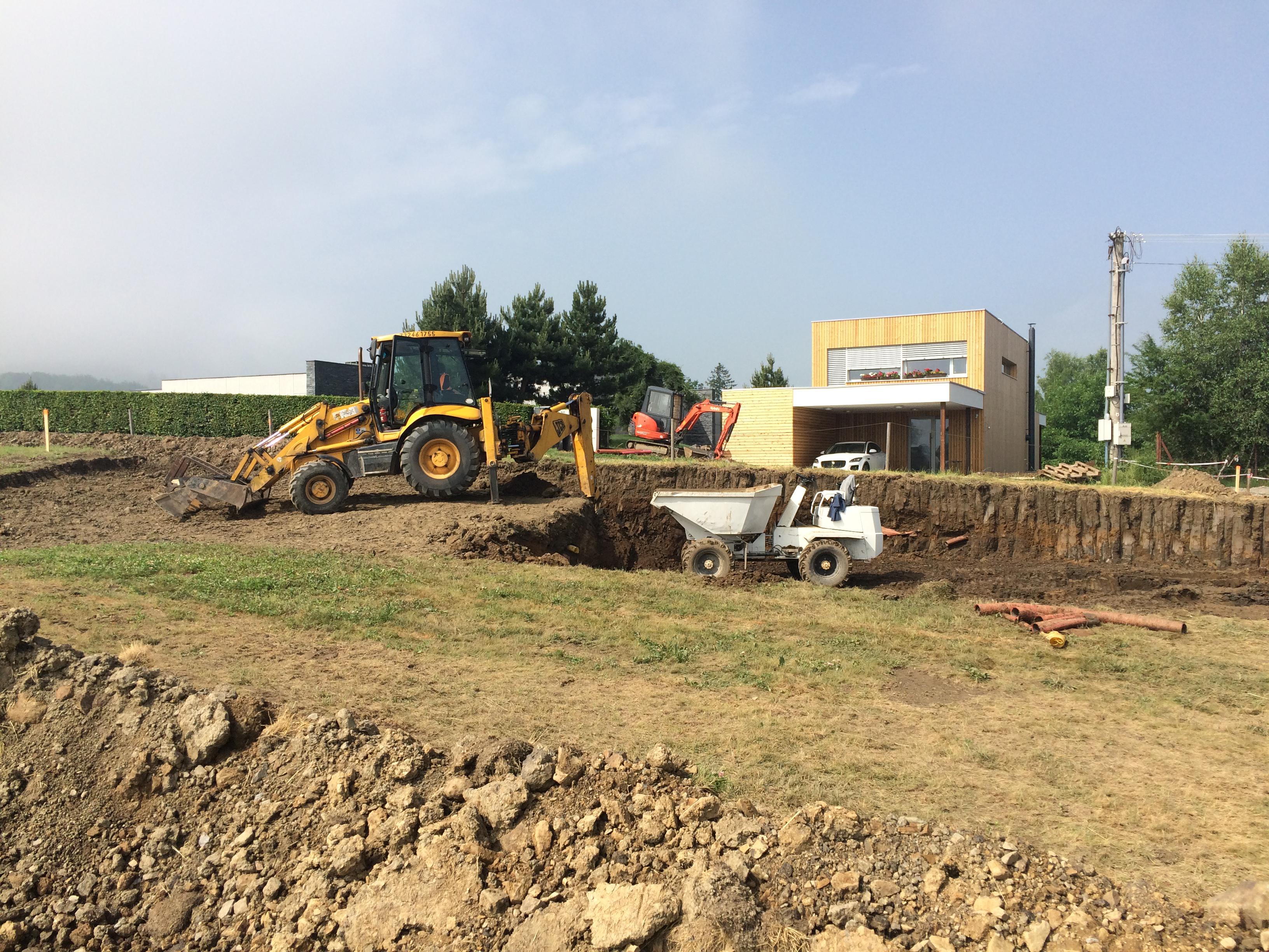 Miroslav Olívka - zemní práce traktorbagrem foto 4