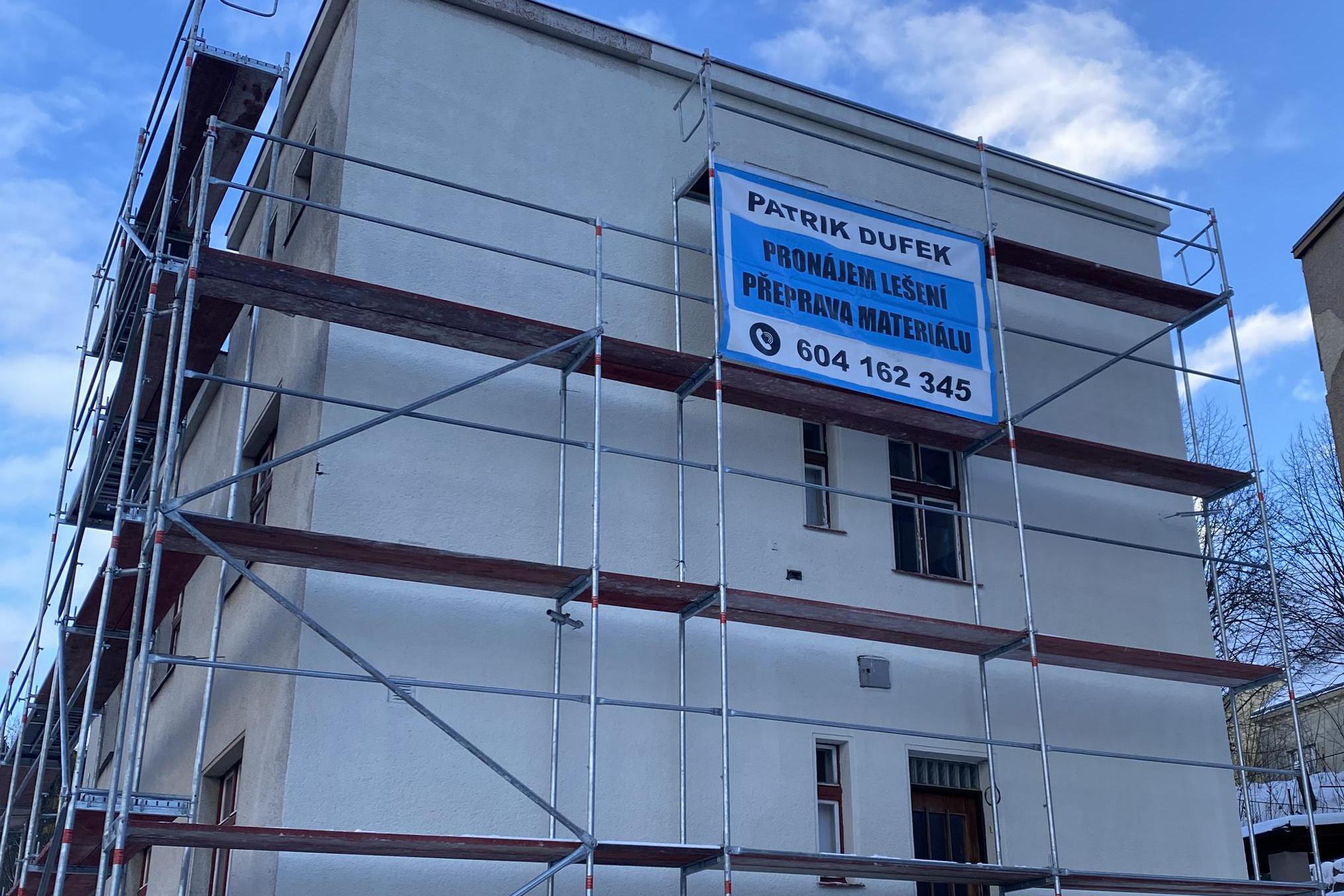 Autodoprava a pronájem lešení Dufek