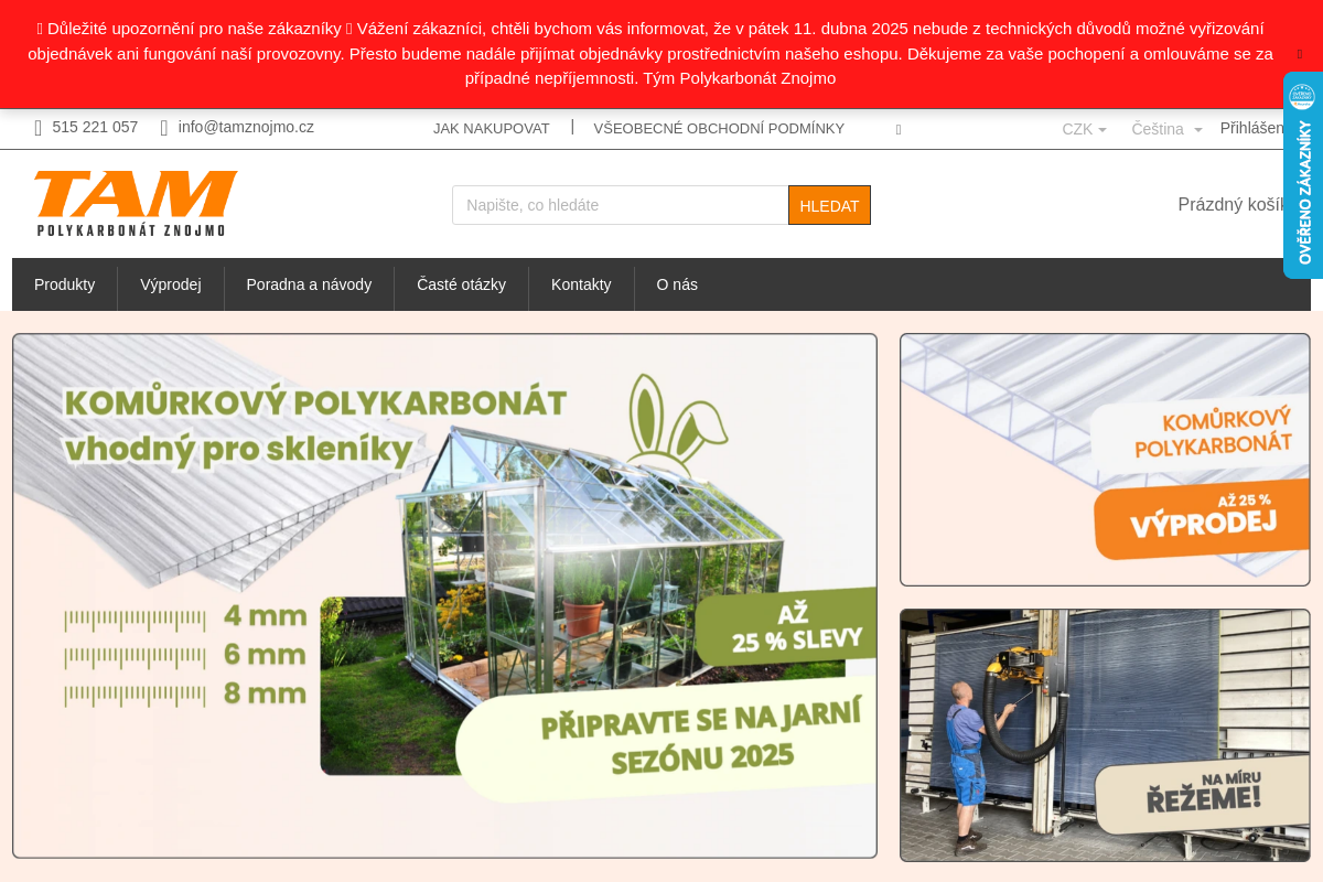 Polykarbonatznojmo.cz