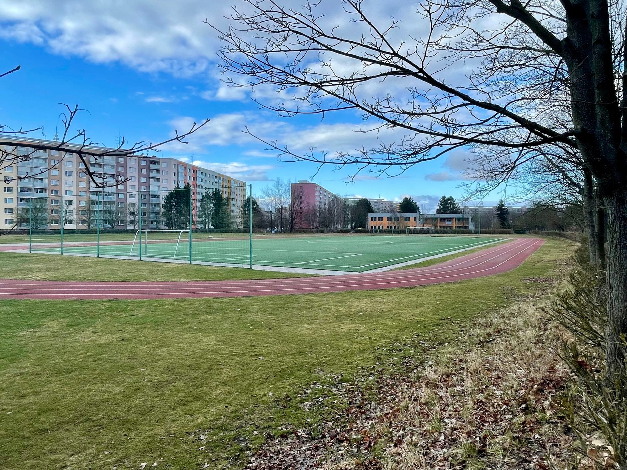 ZŠ Hradec Králové - fotbalové hřiště