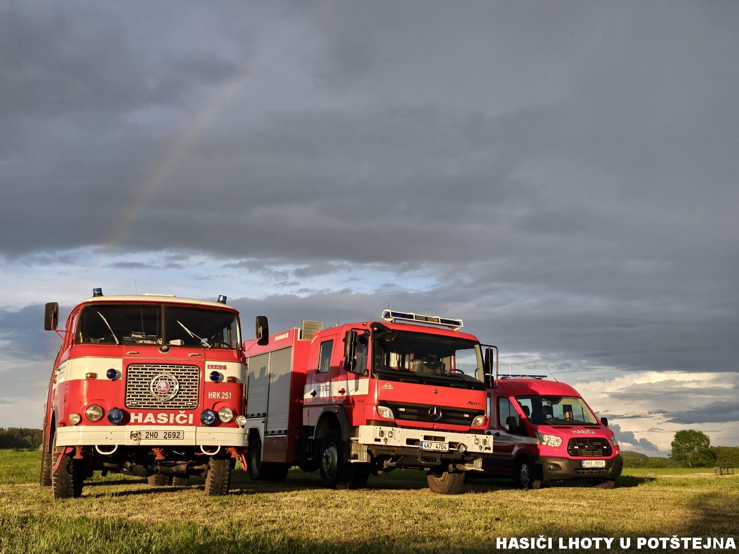 Hasiči Lhoty u Potštejna foto 2