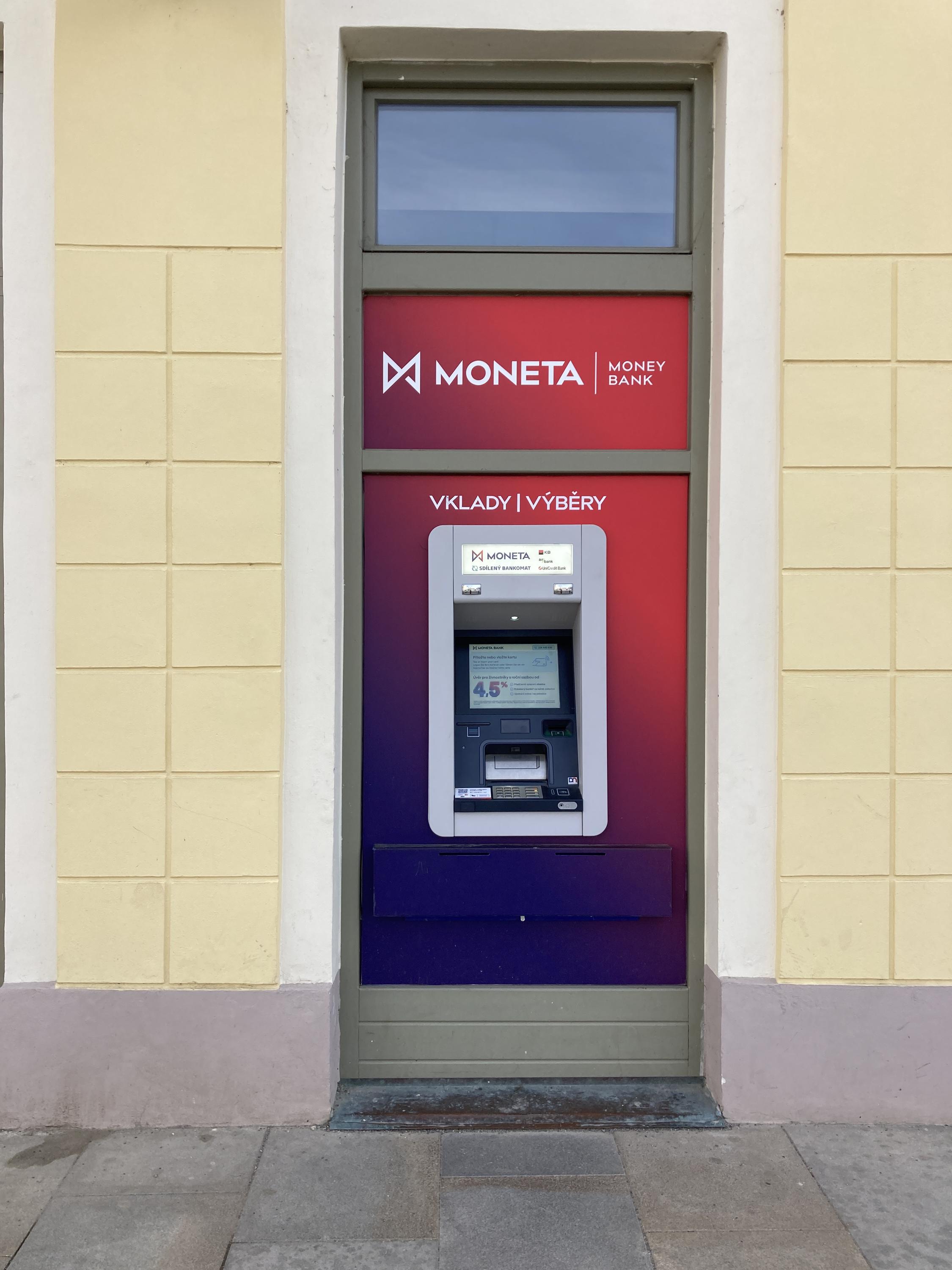 Bankomat MONETA Money Bank vkladový foto 3