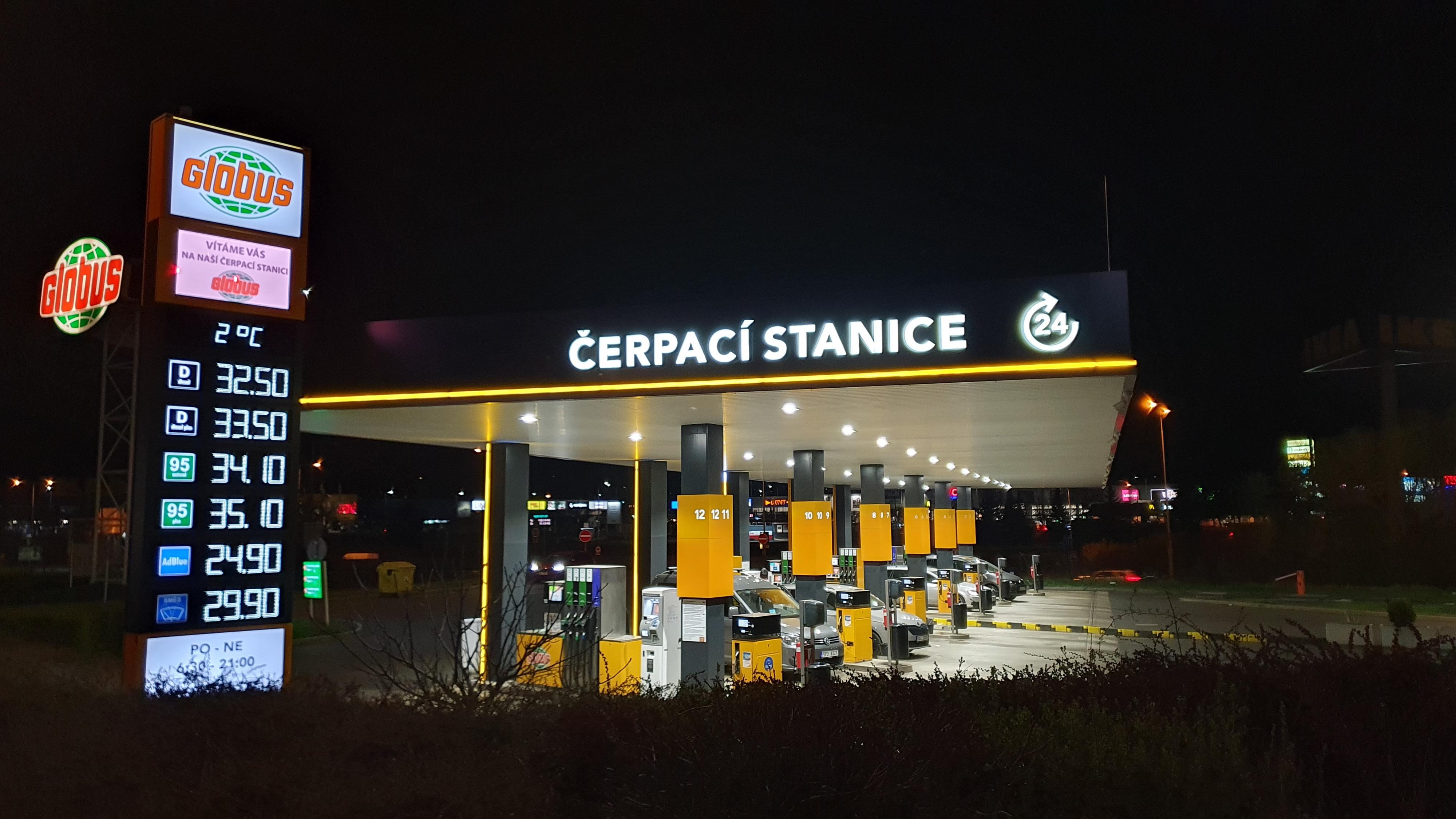 Čerpací stanice Globus foto 5