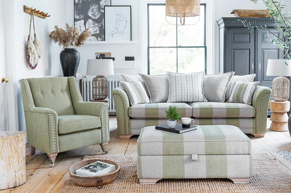 STYLOVÉ SEDACÍ SOUPRAVY BARRINGTON FURNITURE