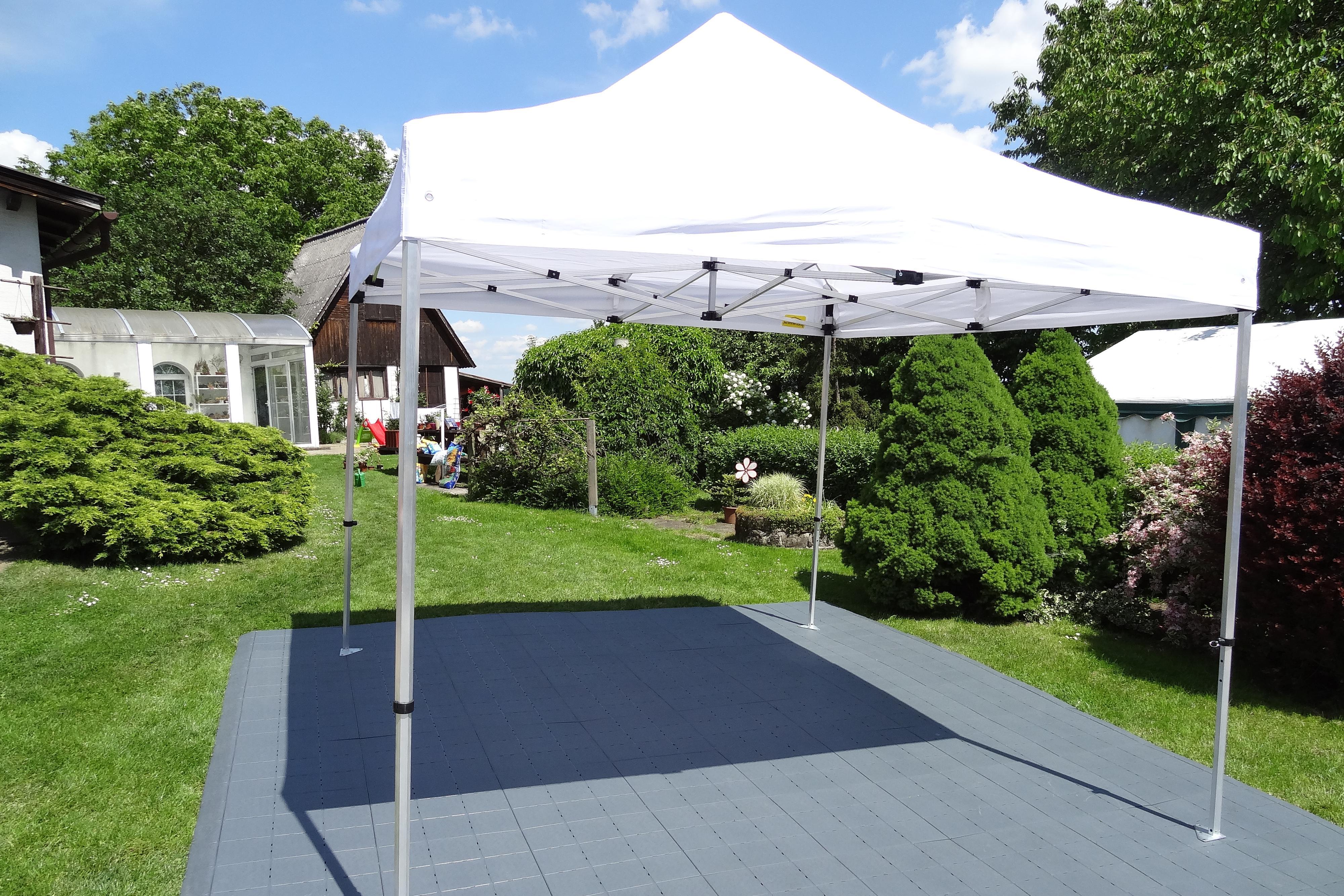 Nůžkový party stan 3 x 3 m - Alu Premium