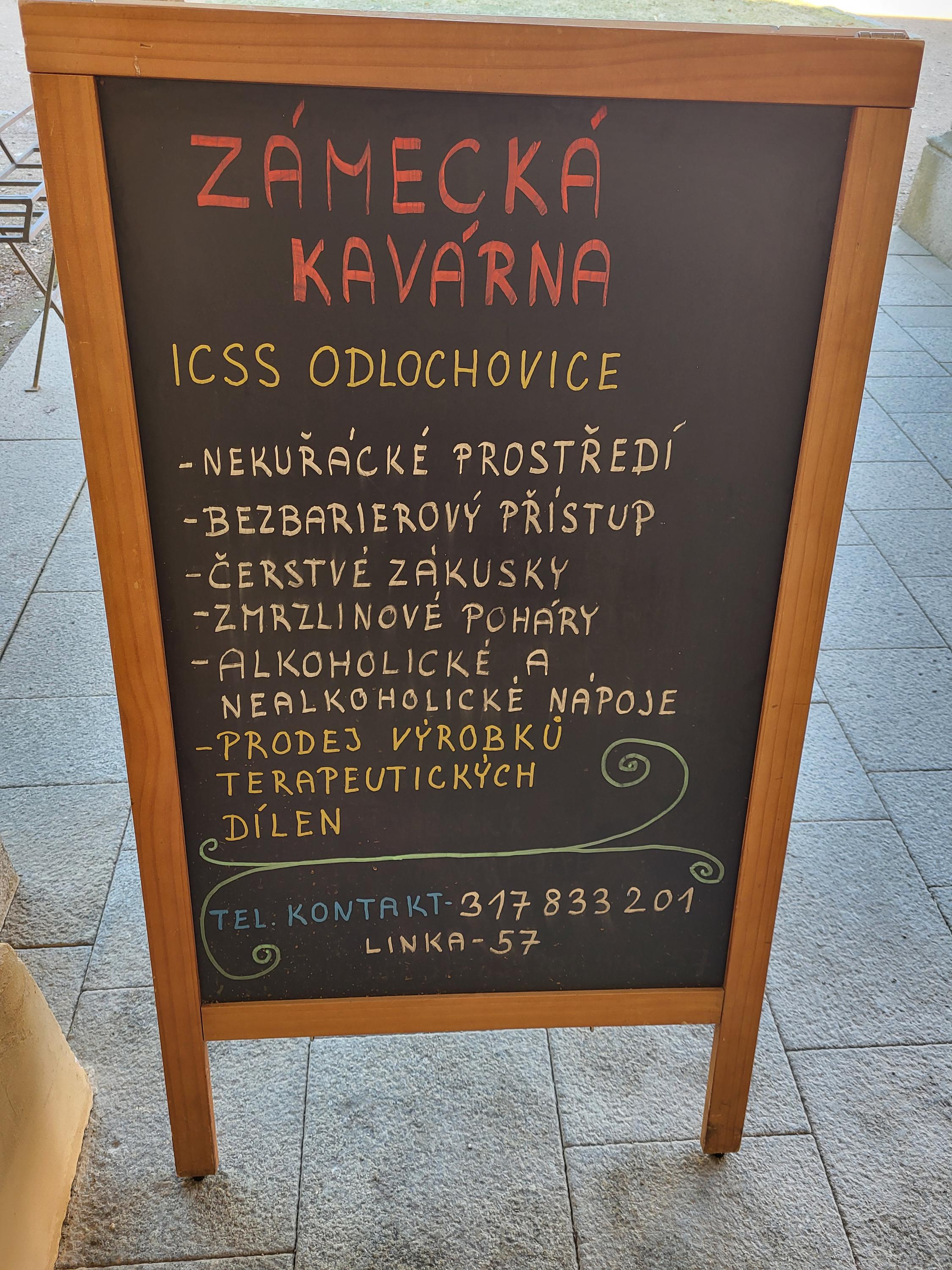 Zámecká kavárna ICSS Odlochovice foto 3