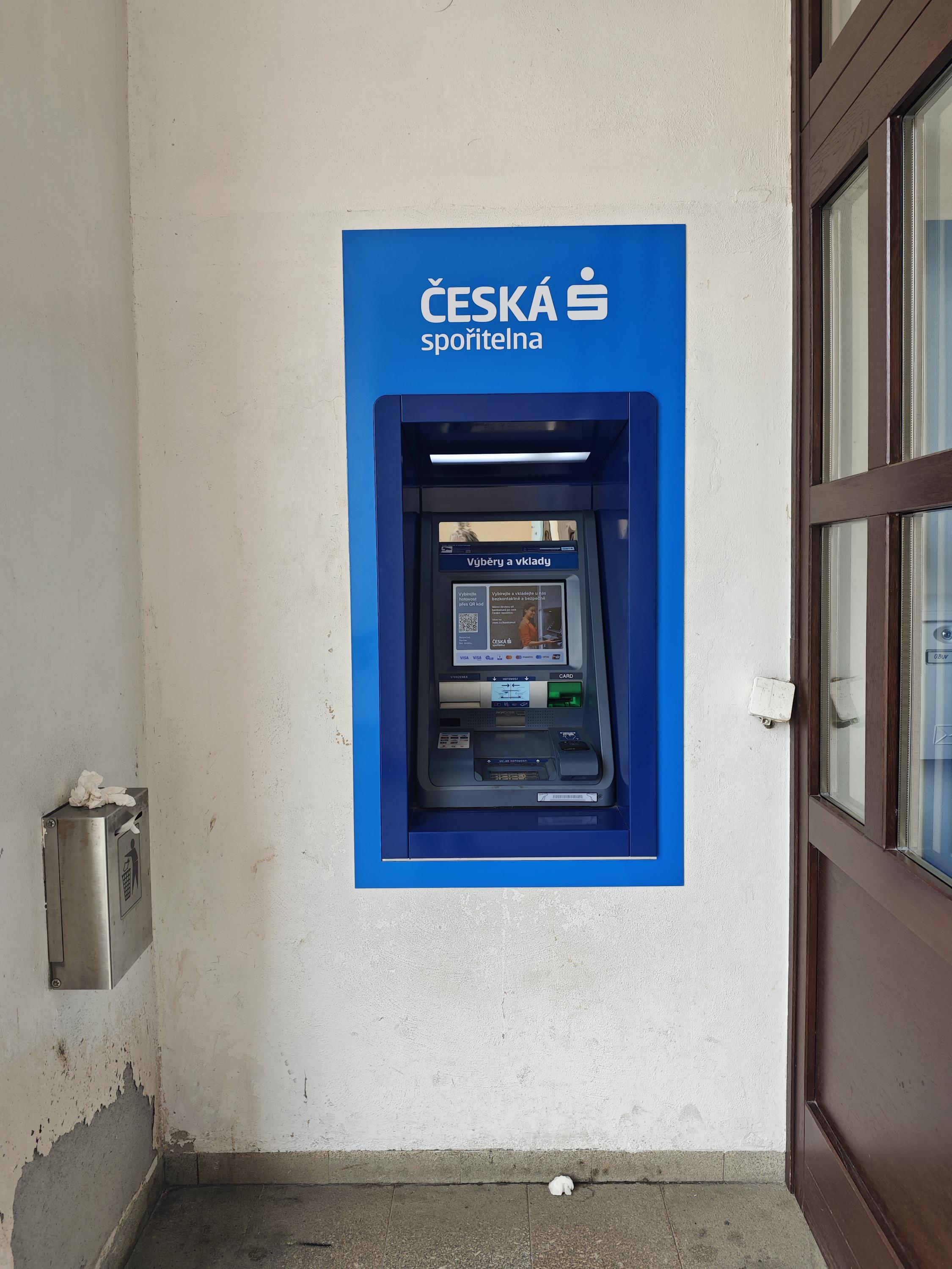Bankomat České spořitelny foto 2