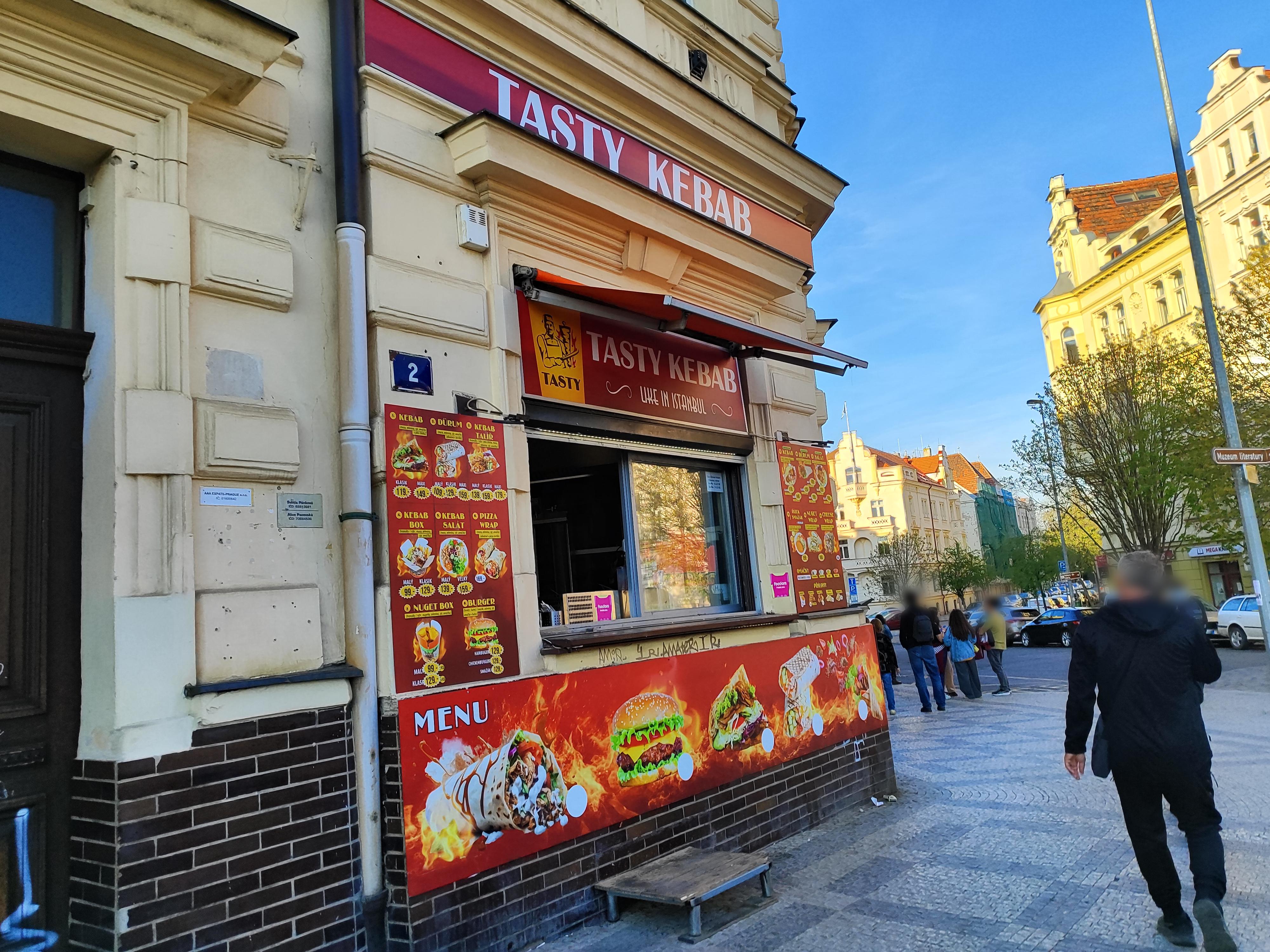 Tasty kebab