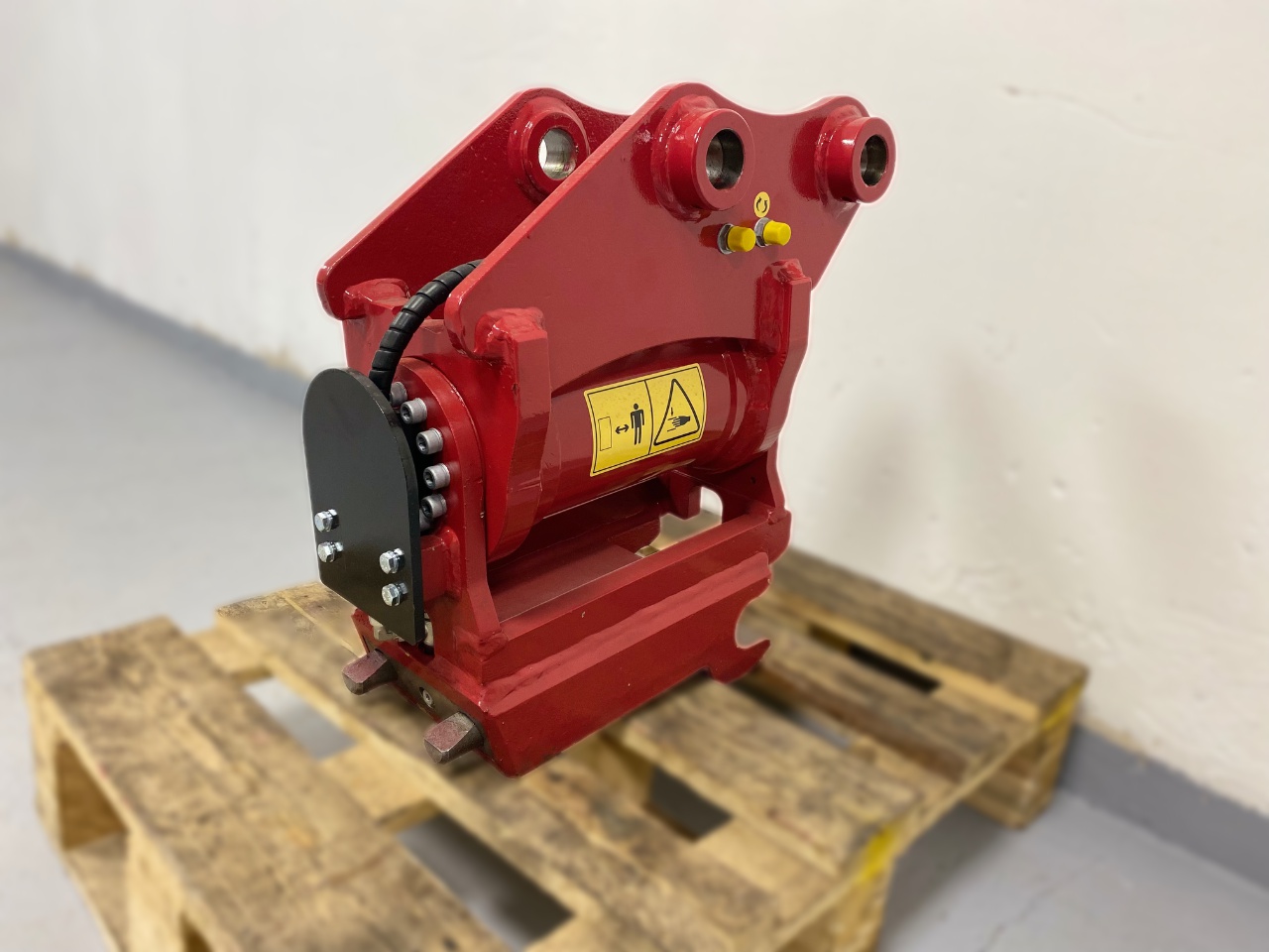 Instalace příslušenství rypadel