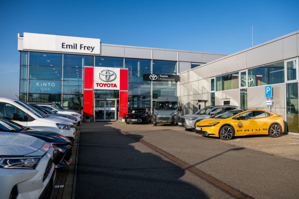 Emil Frey – nové vozy Toyota – Černý Most