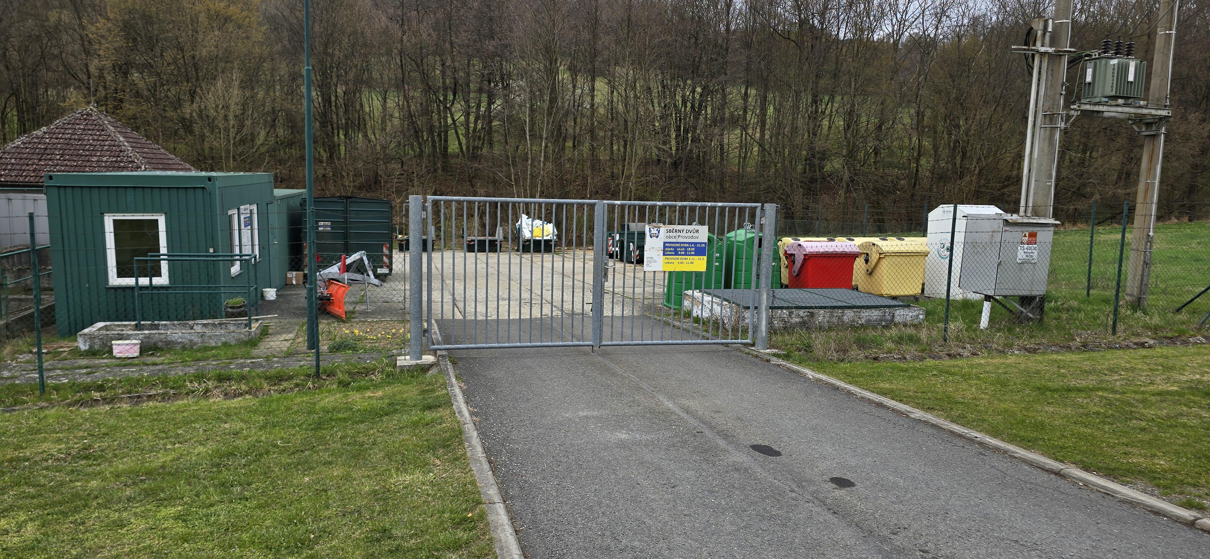 Sběrný dvůr Provodov
