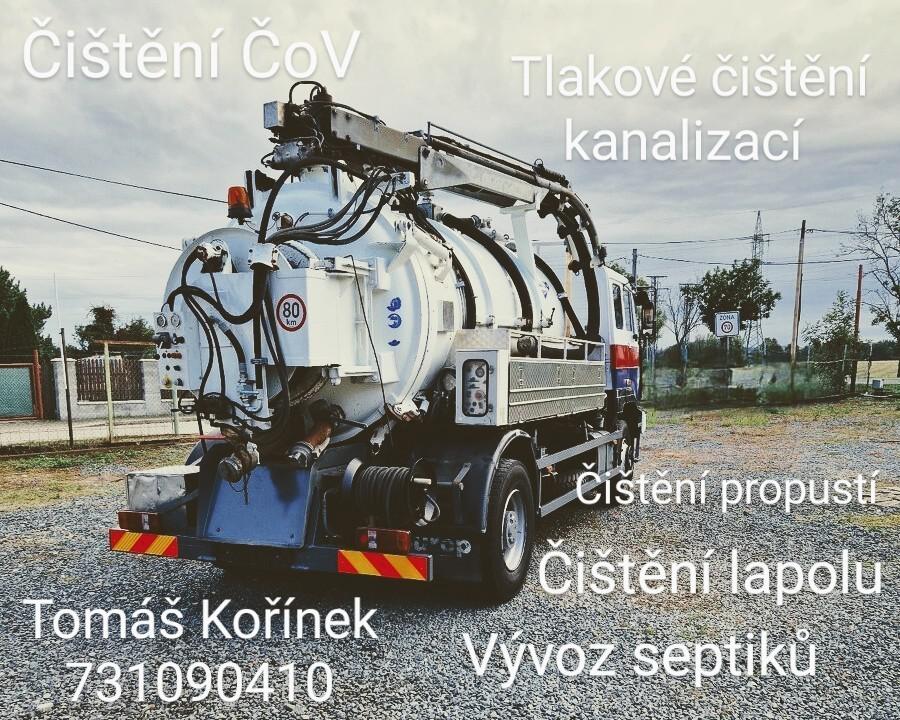 Vývoz septiků a jimek - Tomáš Kořínek foto 2