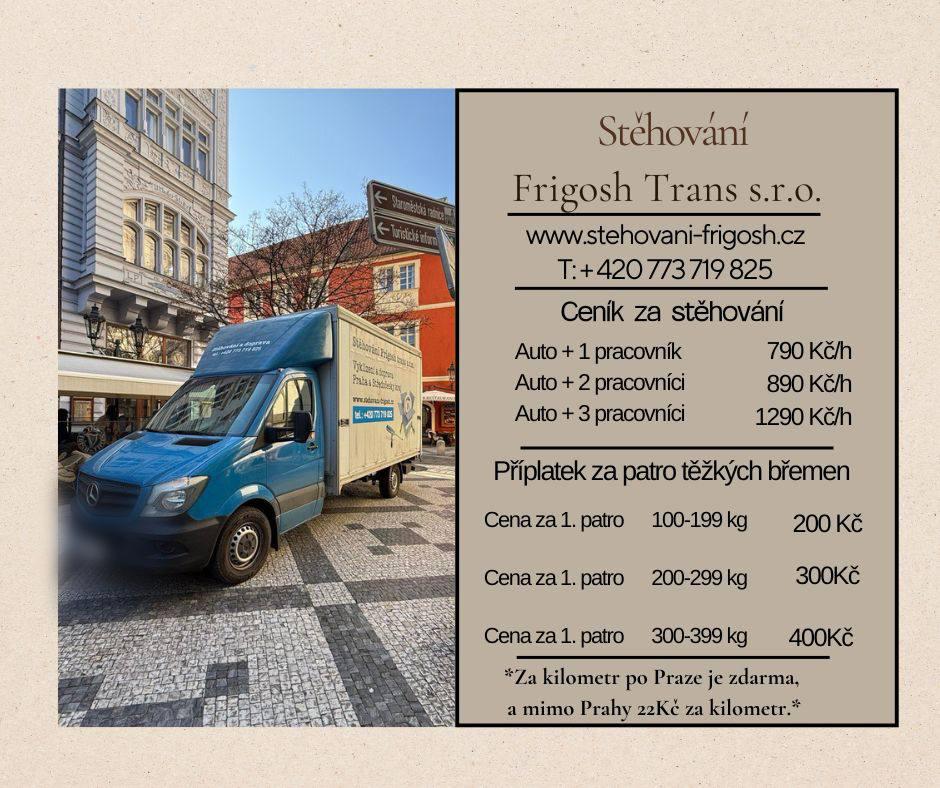 Stěhování Frigosh Trans s.r.o. foto 2