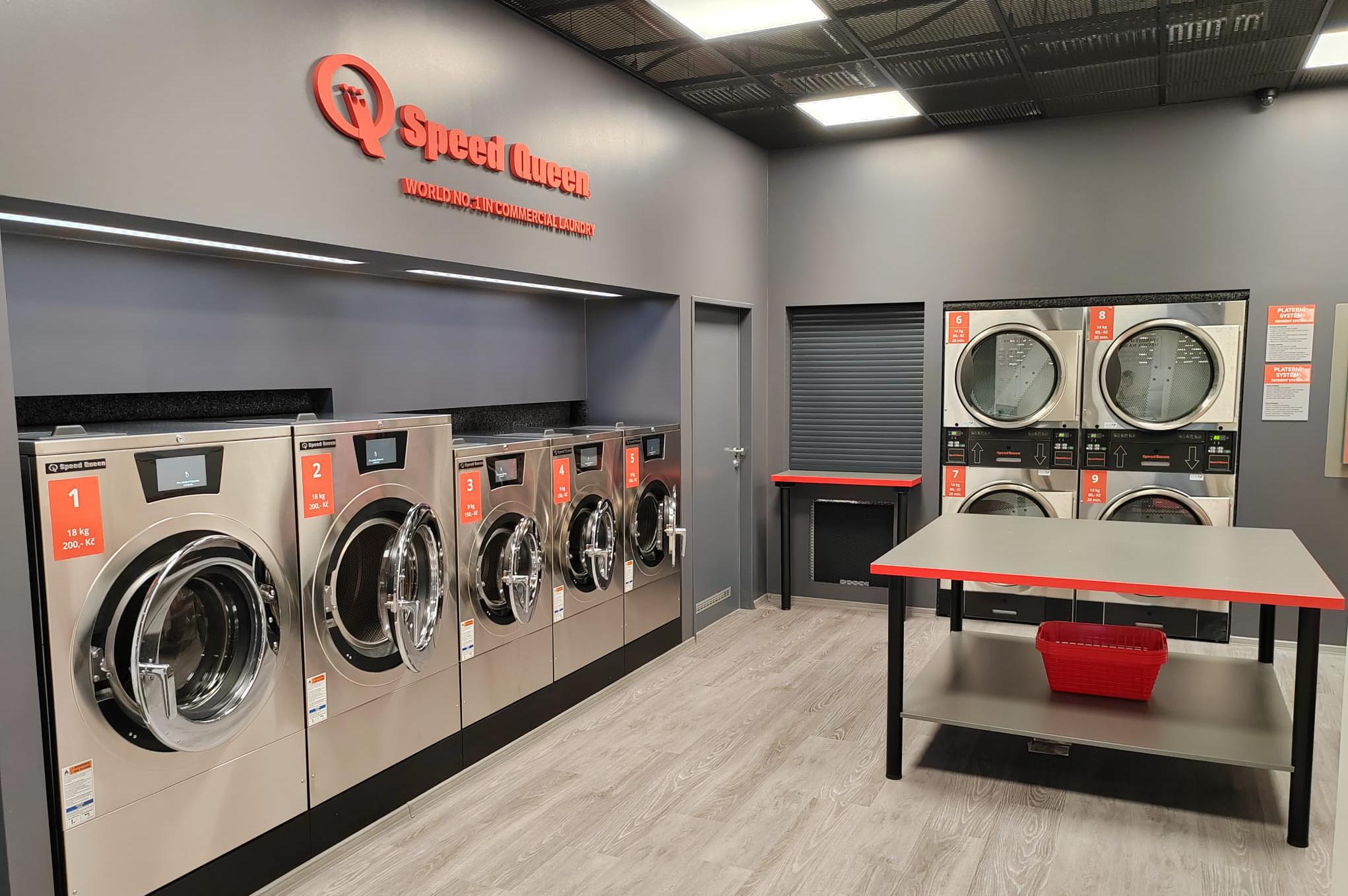 Samoobslužná prádelna Speed Queen