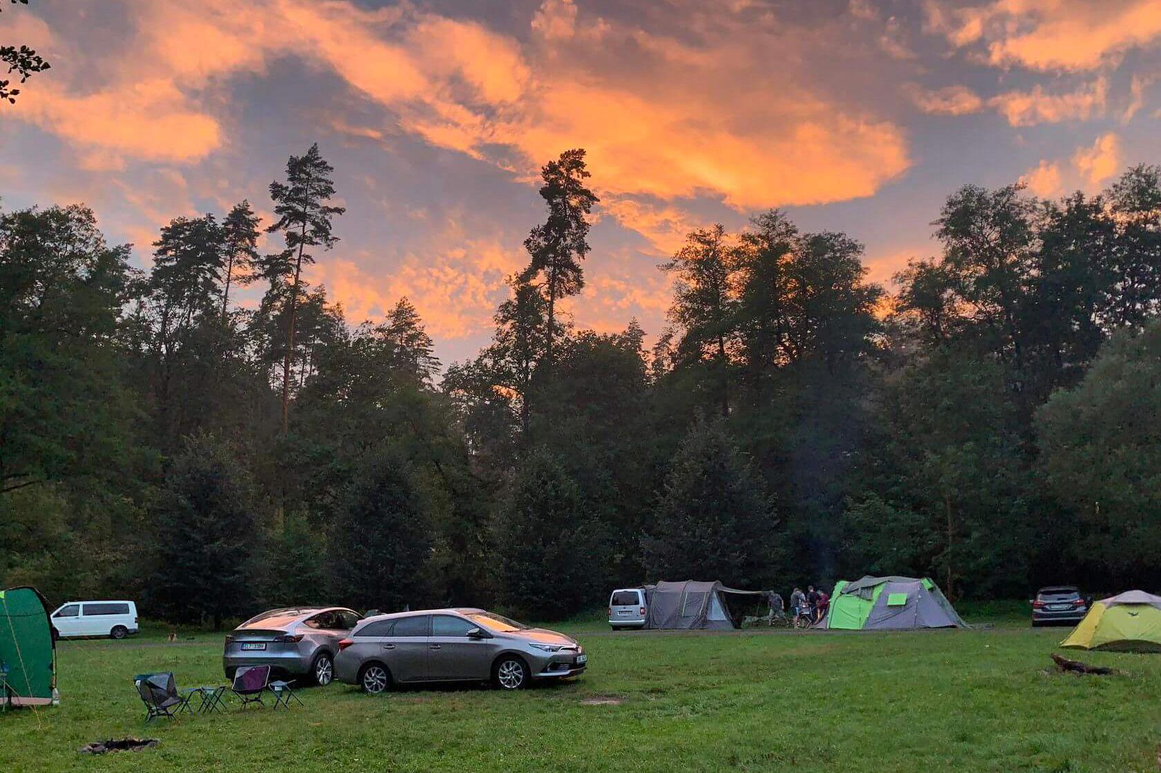 Kemp a koupaliště Jetřichovice