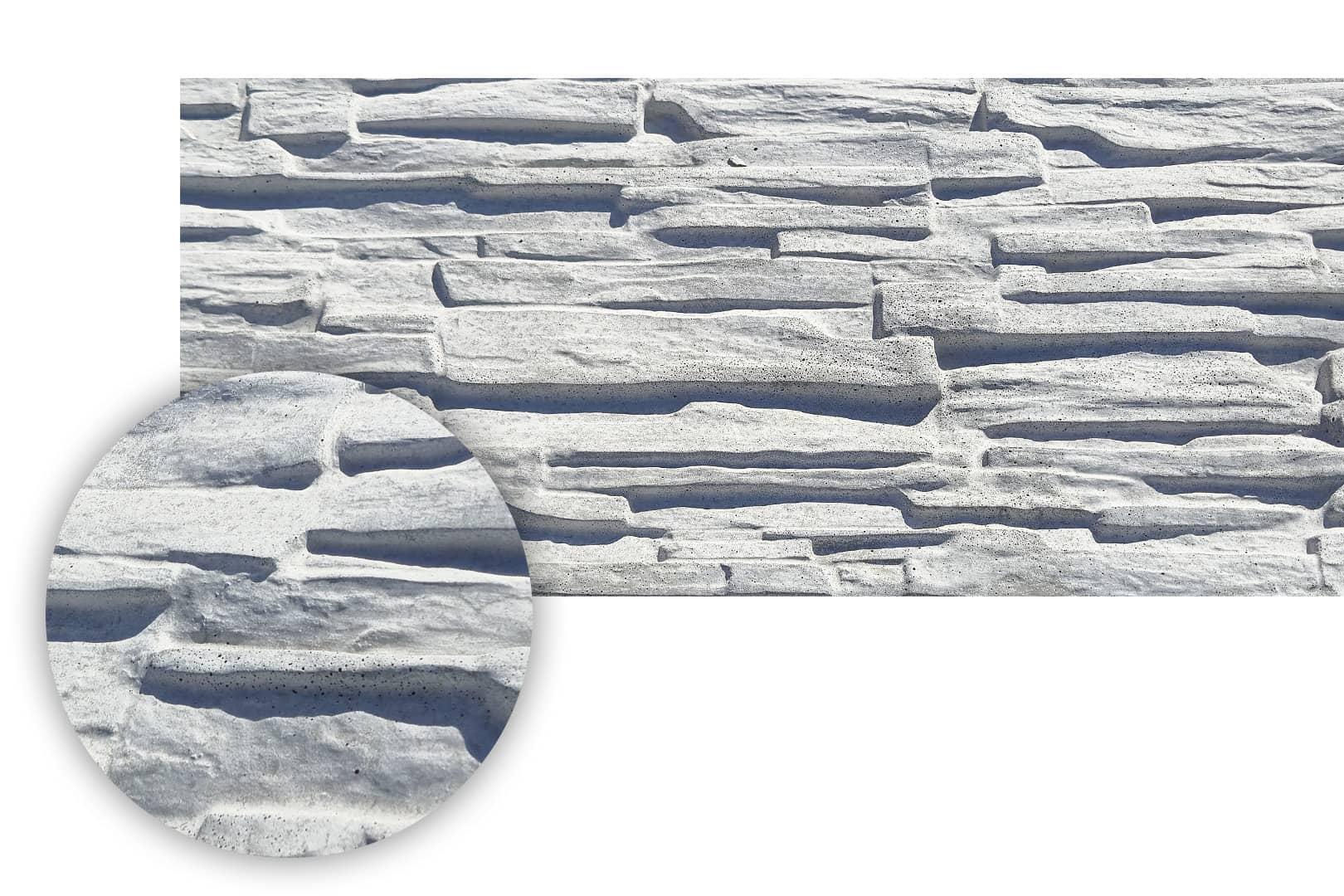 Betonový panel exclusive - štípaný kámen 50 cm