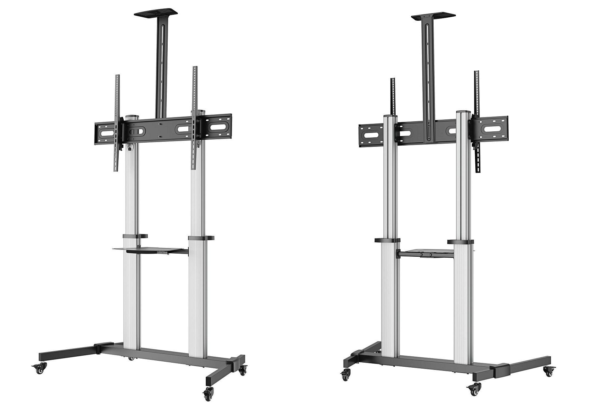 Stojan na televize s polohováním a policemi Tenios