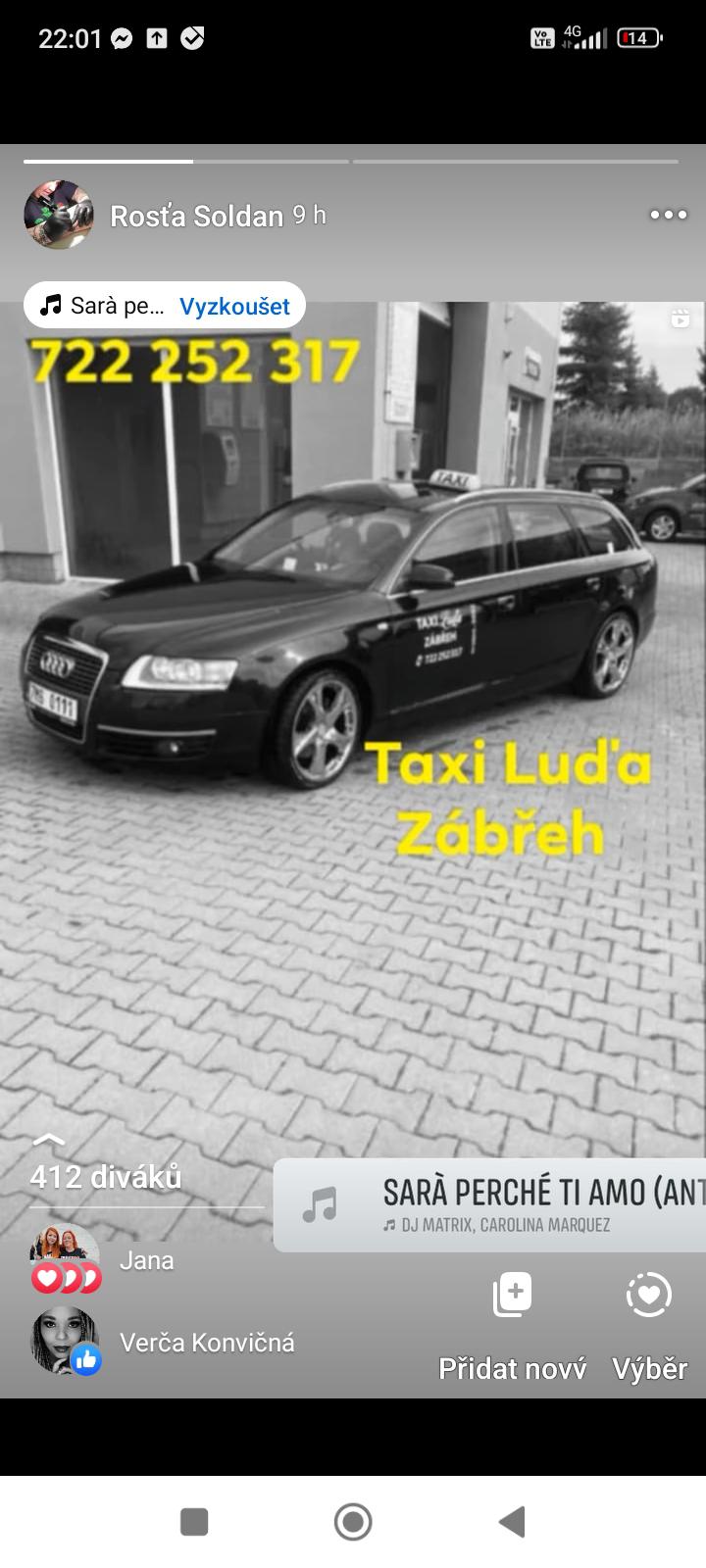 Taxi Luďa Zábřeh foto 2
