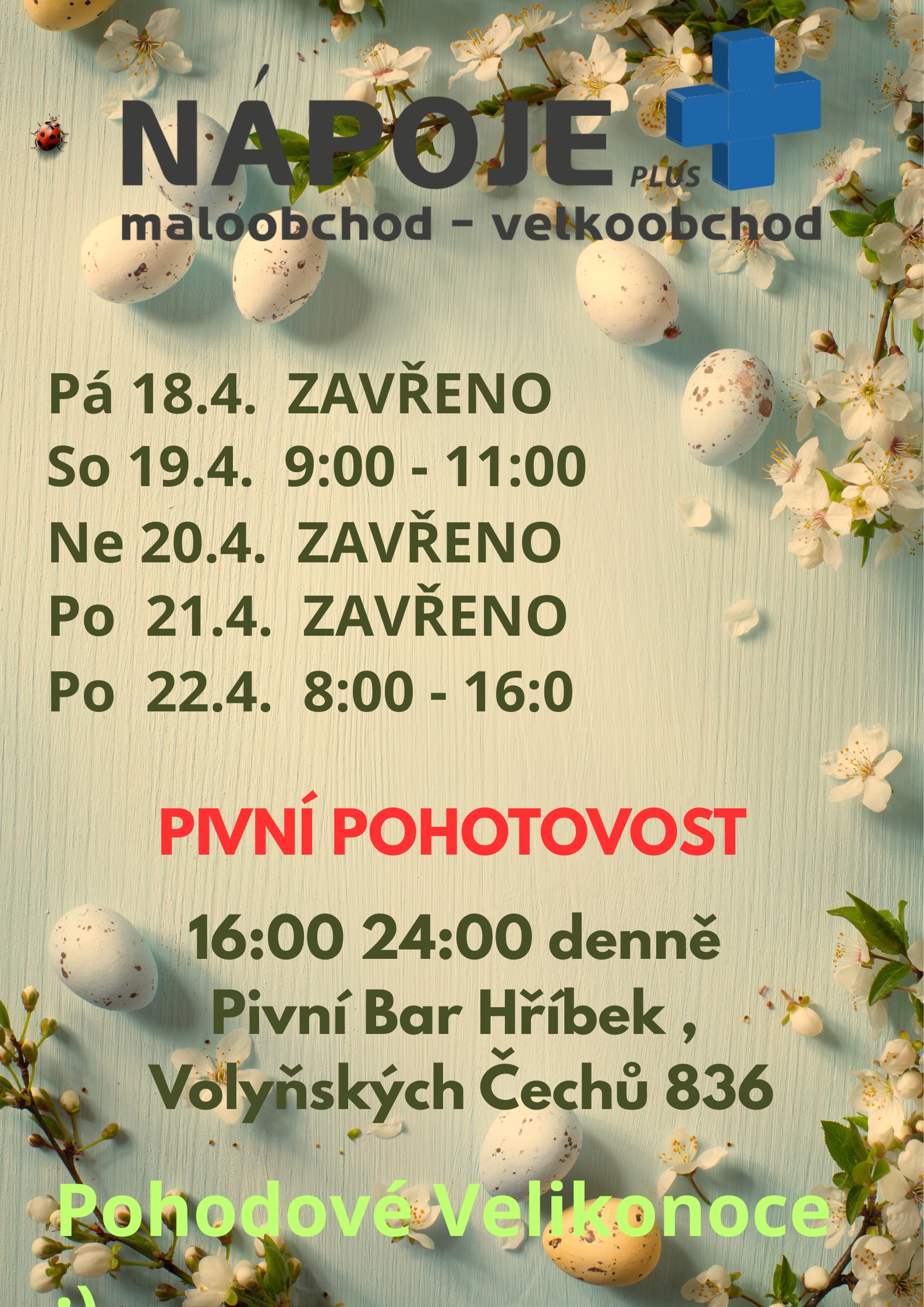 Nápoje Plus foto 1