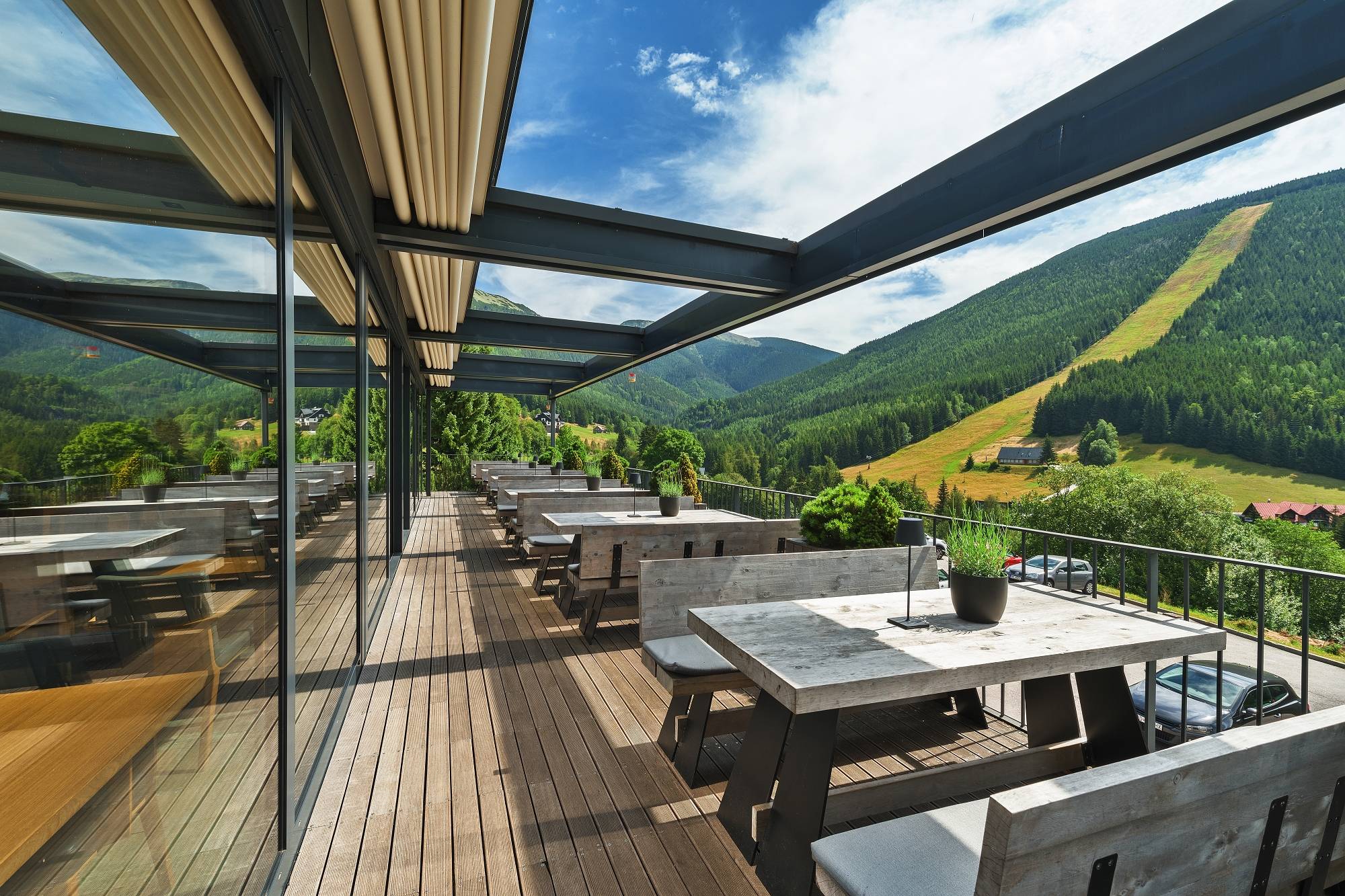 Hotel Olympie - Restaurace Panorama foto 4