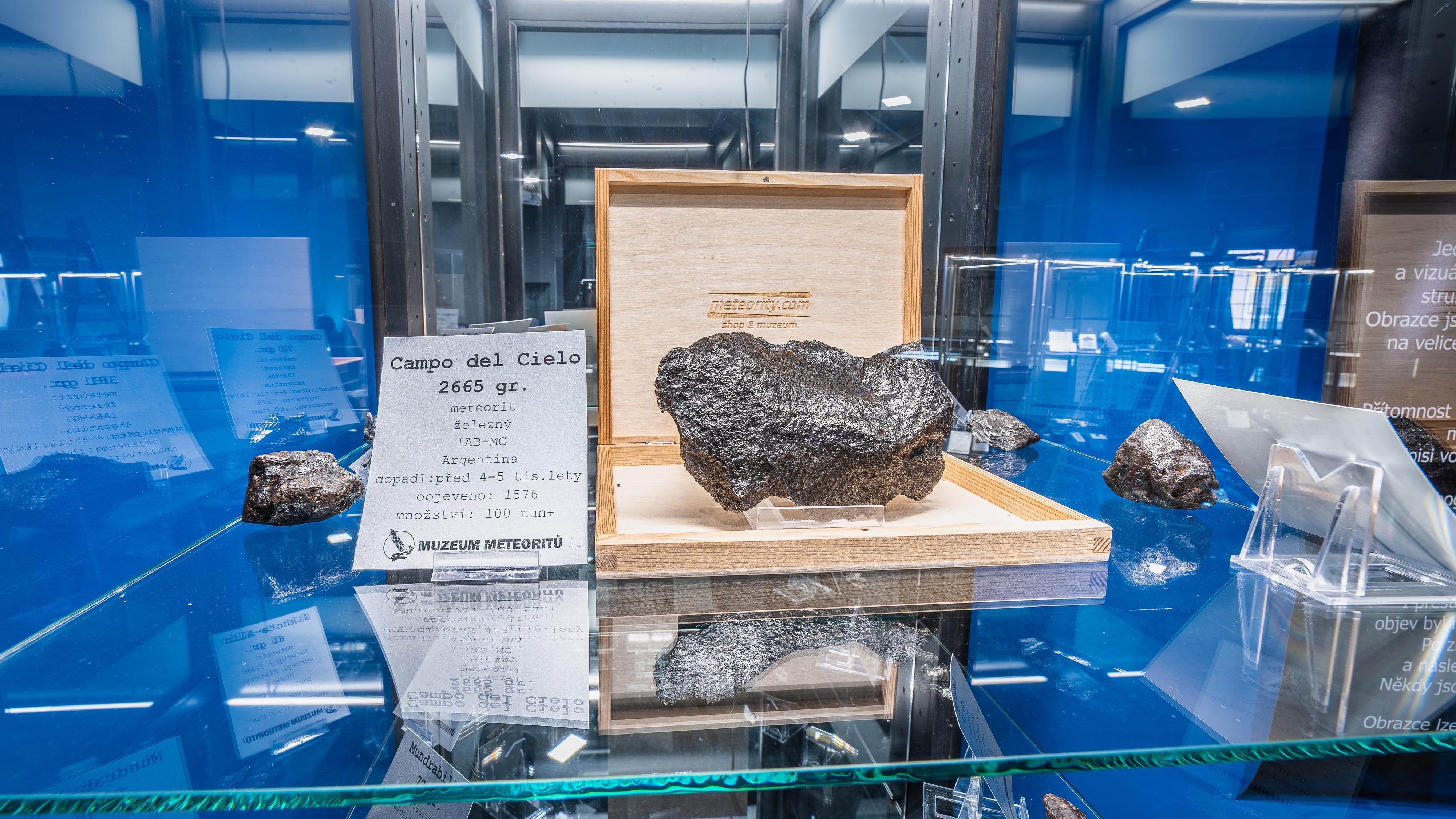 Muzeum meteoritů foto 2