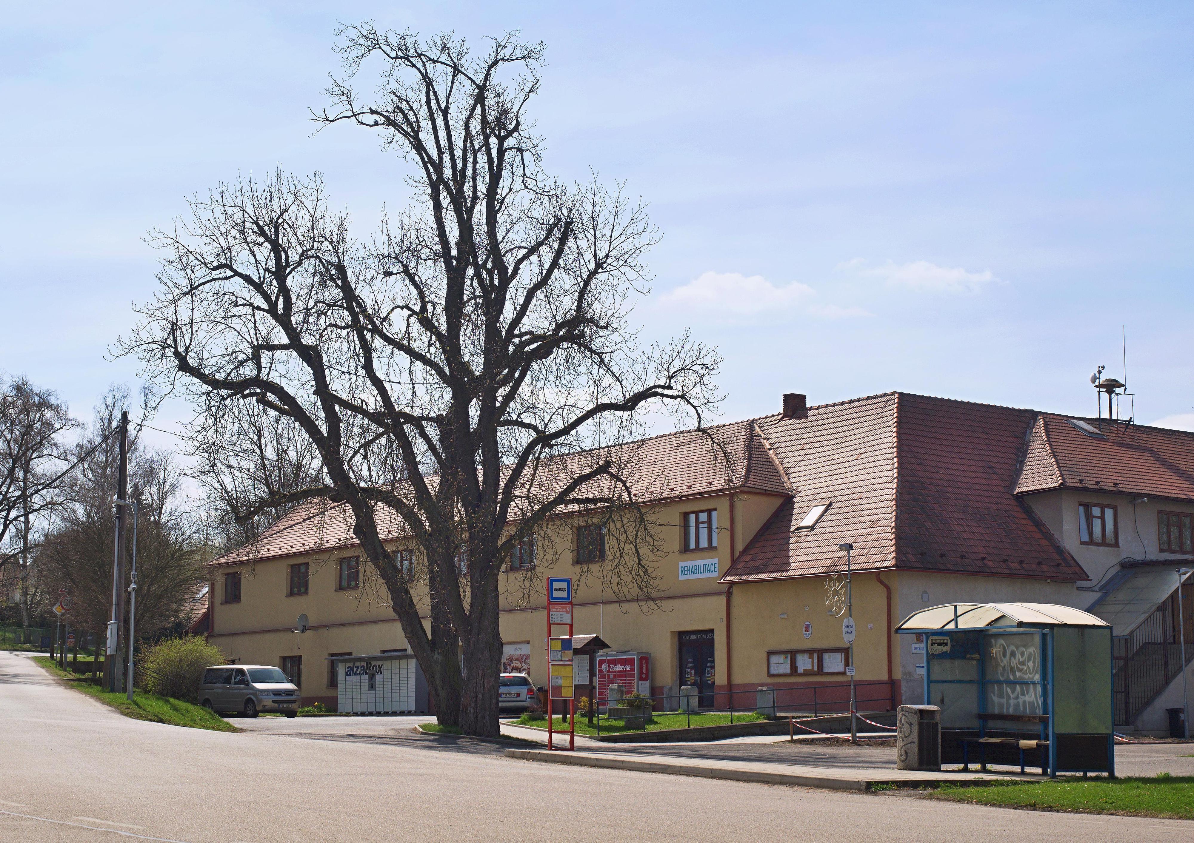 Lešany - obecní úřad foto 2