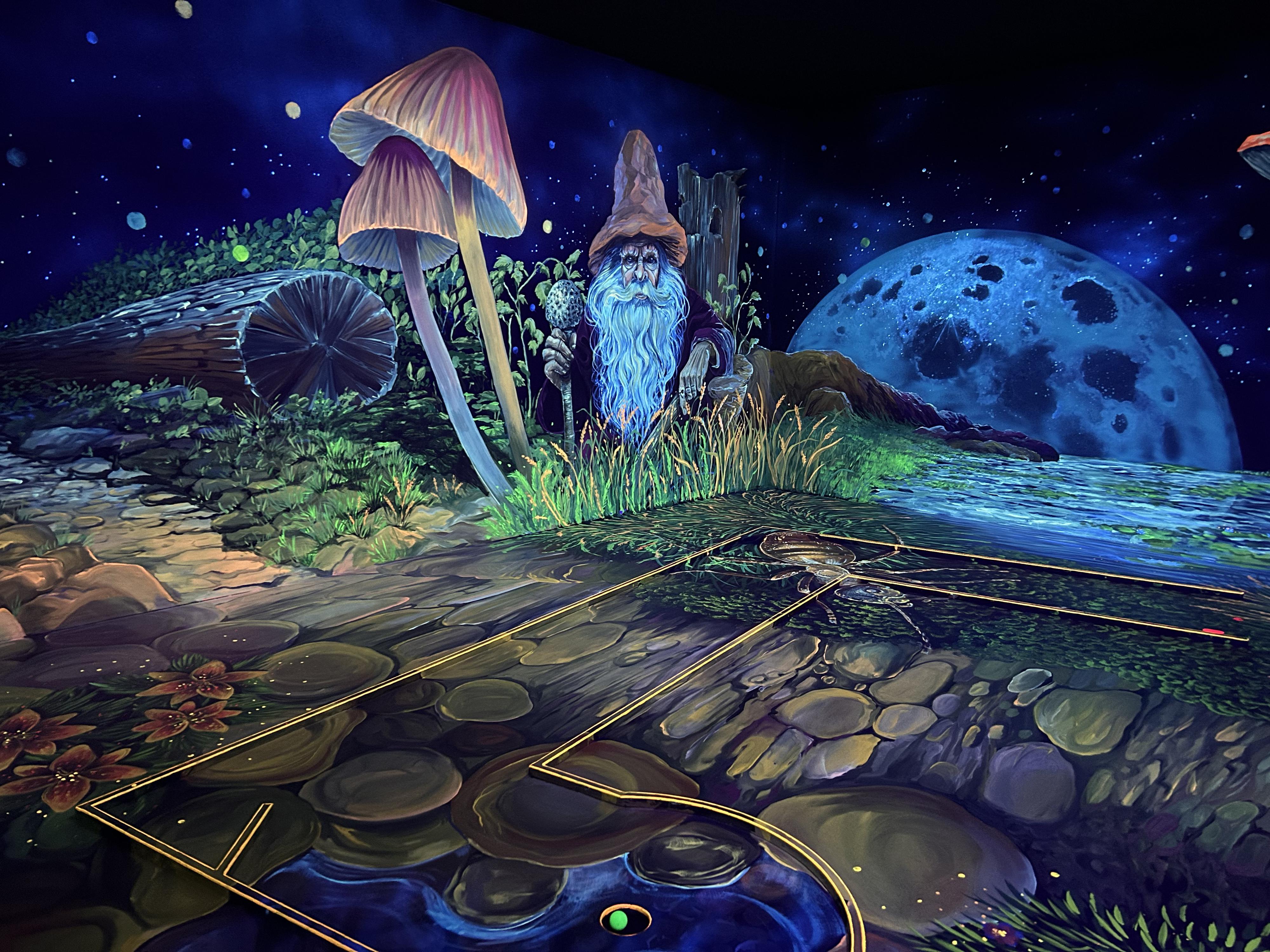 3D Black Light Minigolf foto 5