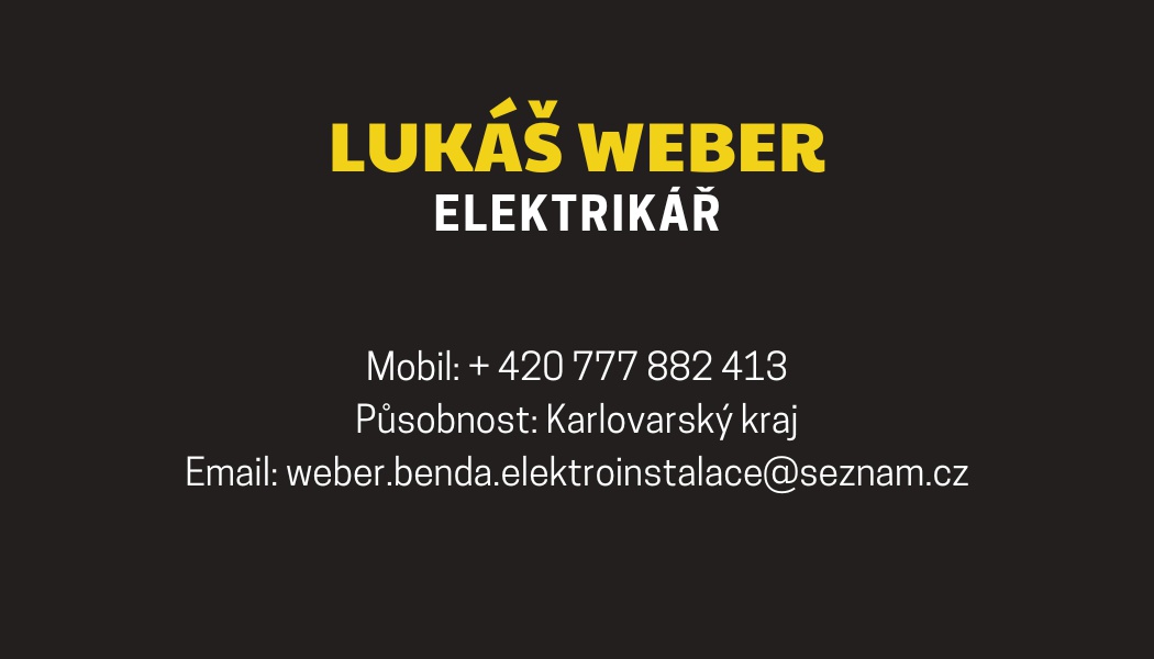 Weber & Benda elektroinstalace foto 2