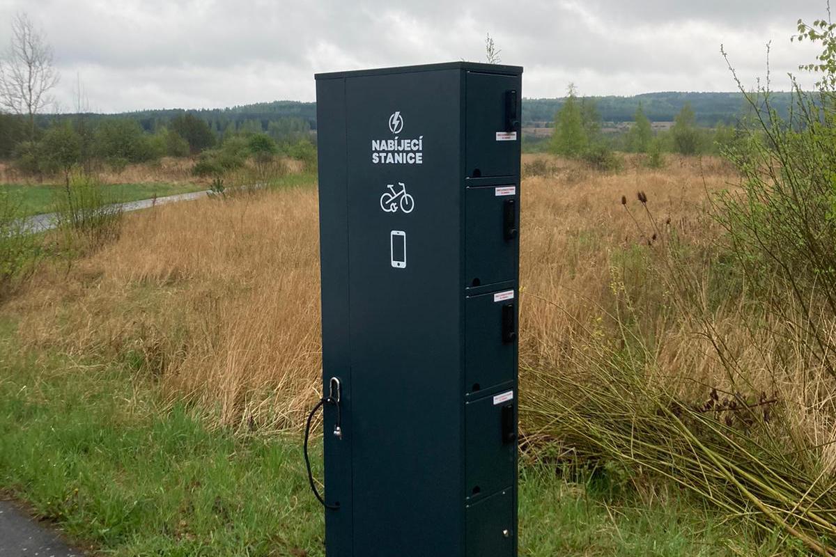 Nabíjecí stanice pro elektrokola