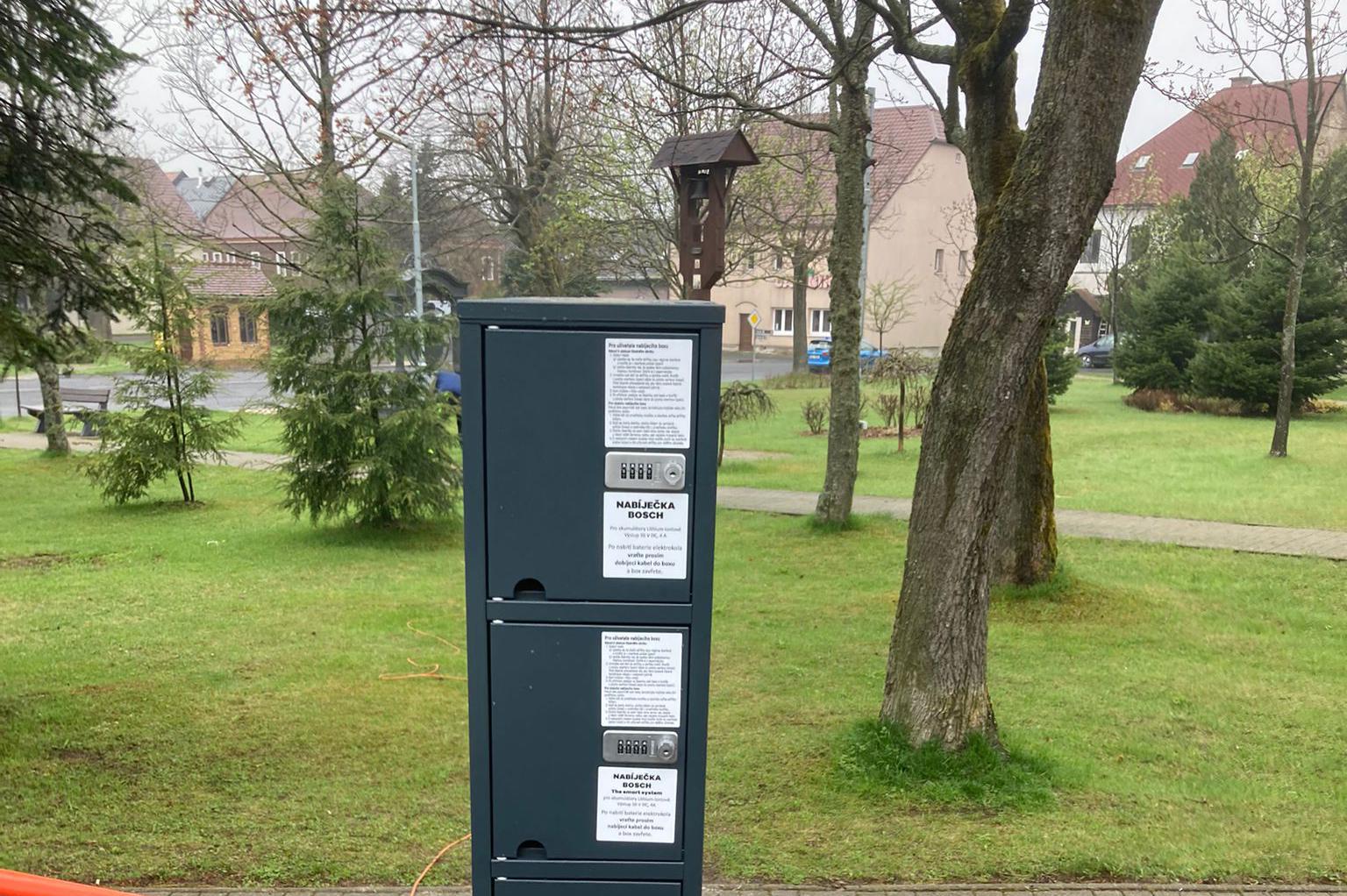 Nabíjecí stanice pro elektrokola