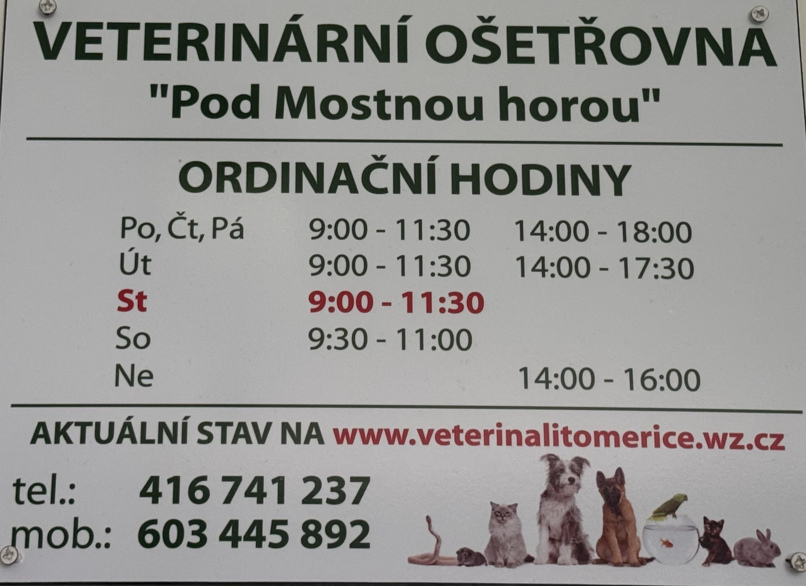 Veterinární ordinace Pod Mostnou horou foto 3