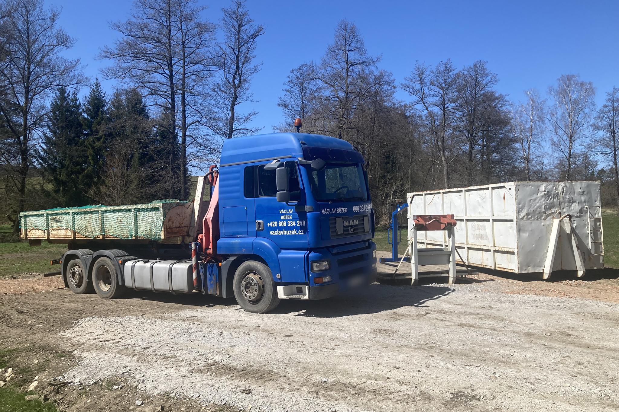 Autodoprava, Lesní práce Bůžek