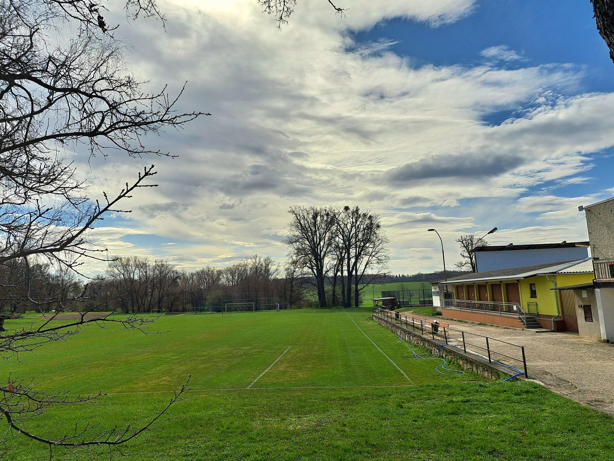 TJ Hostim - fotbalové hřiště