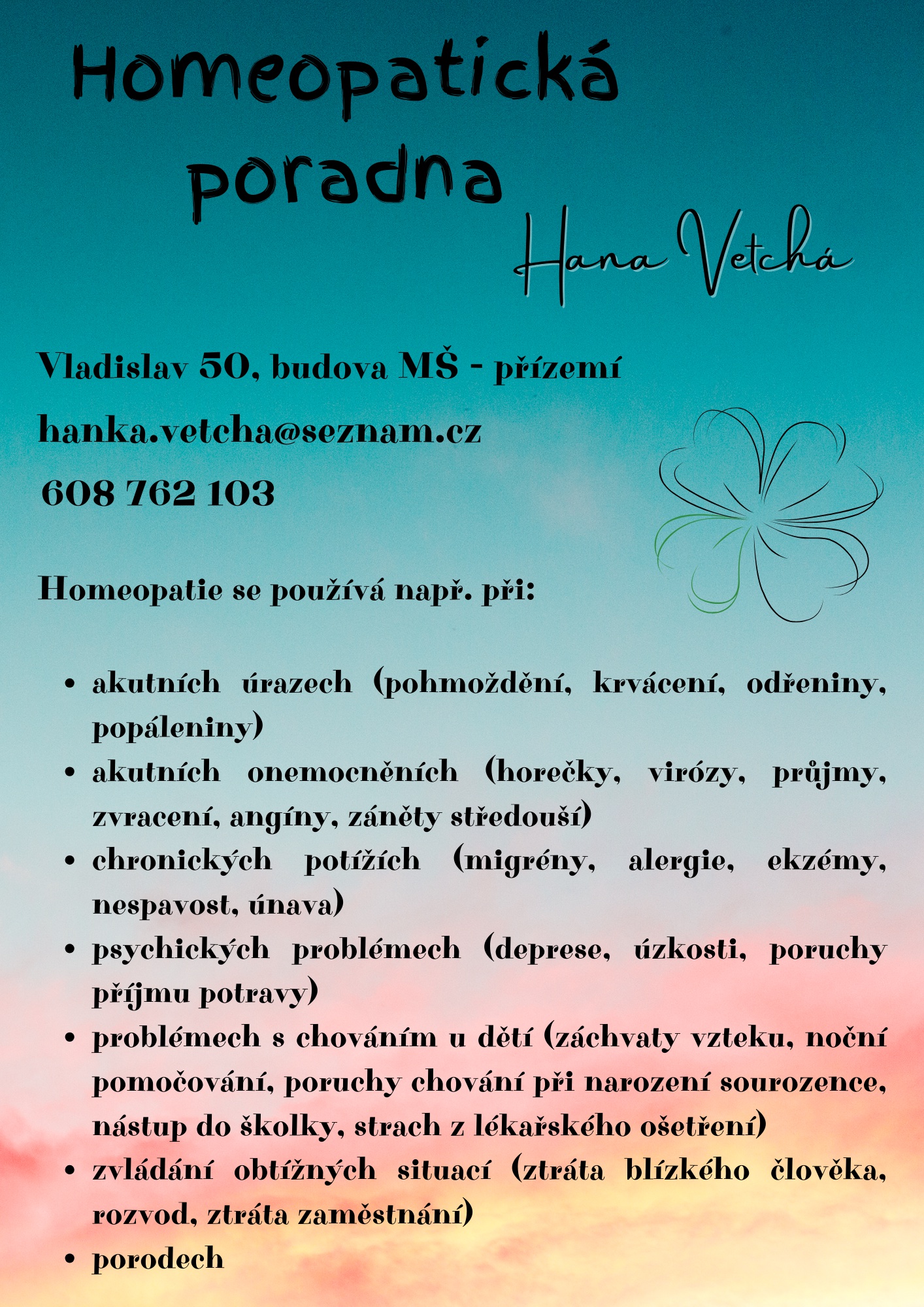 Homeopatická poradna Hana Vetchá foto 3