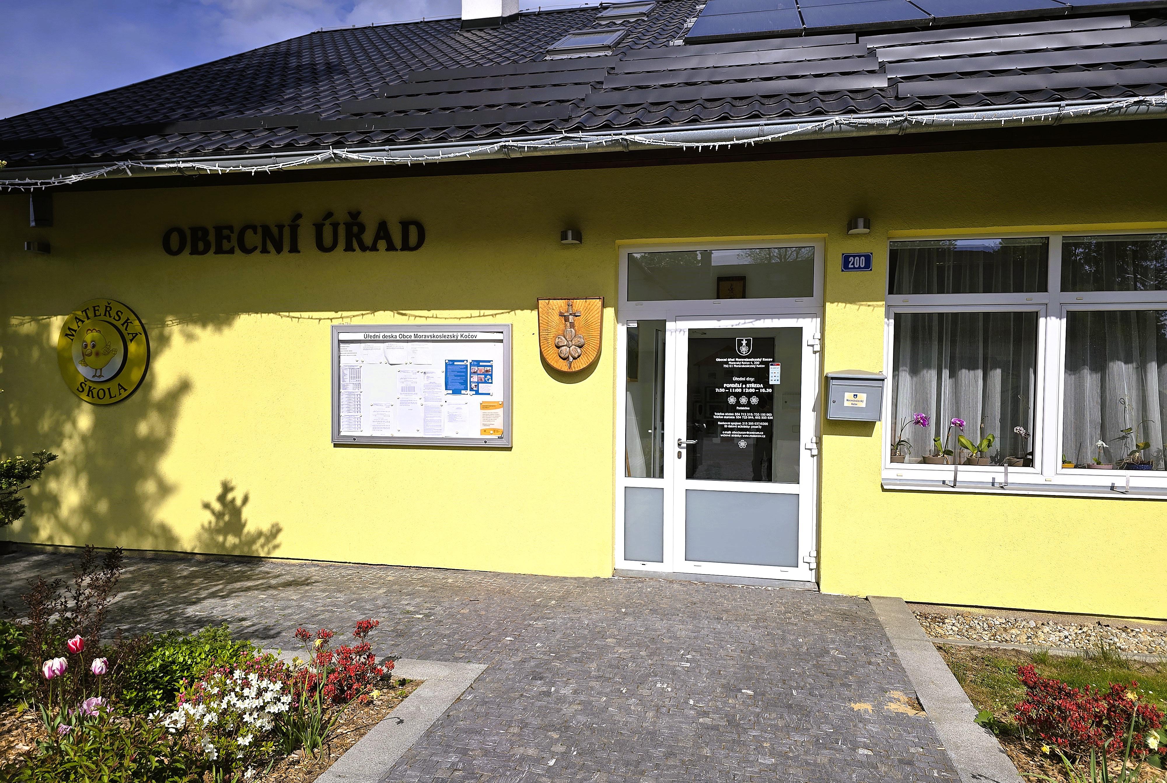 Moravskoslezský Kočov - obecní úřad foto 2