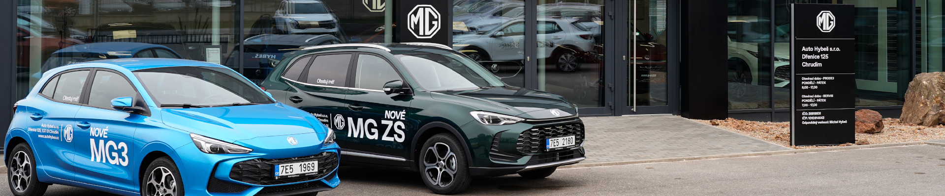 Úvodní obrázek Auto Hybeš - MG