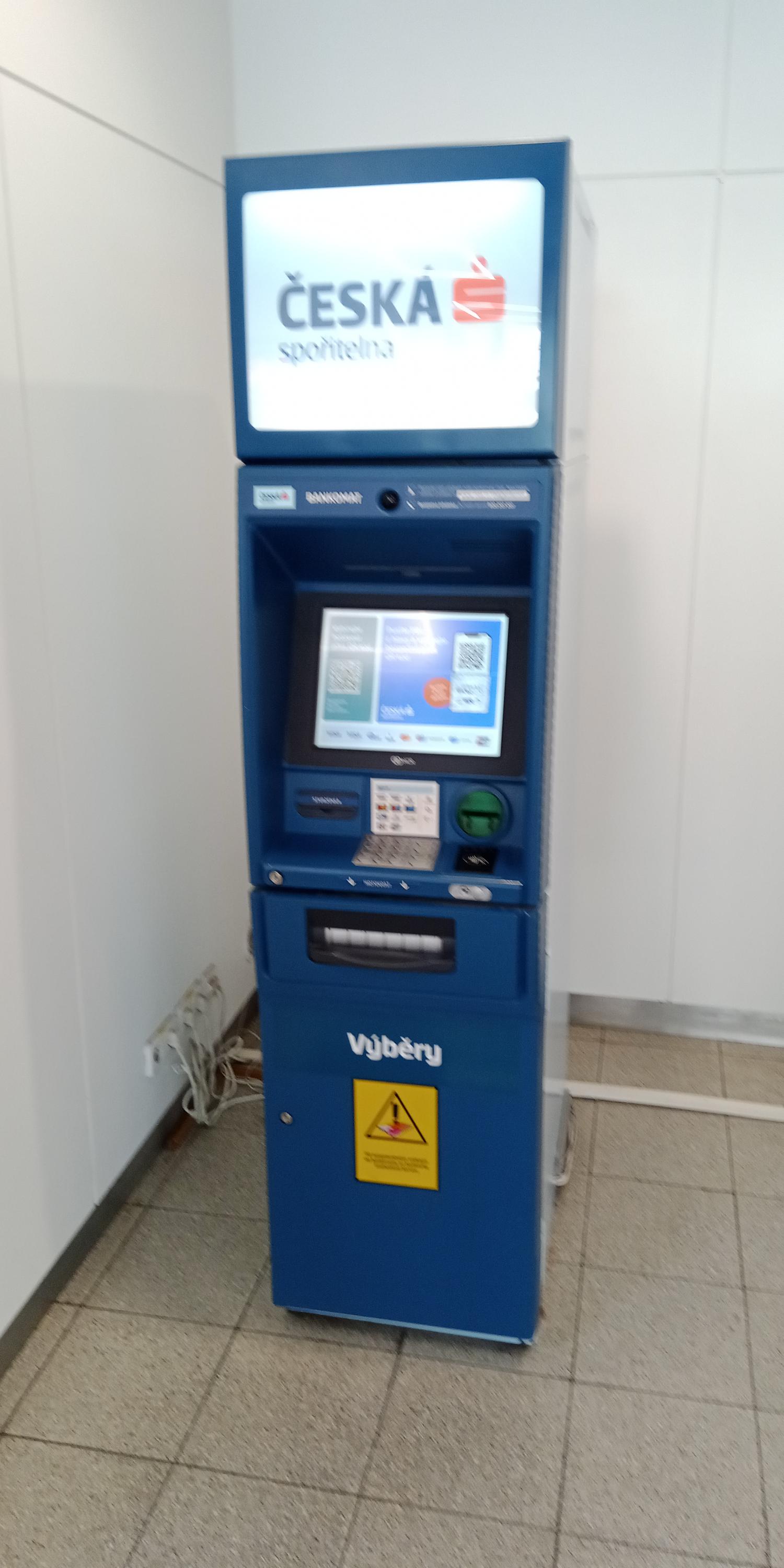 Bankomat České spořitelny foto 2