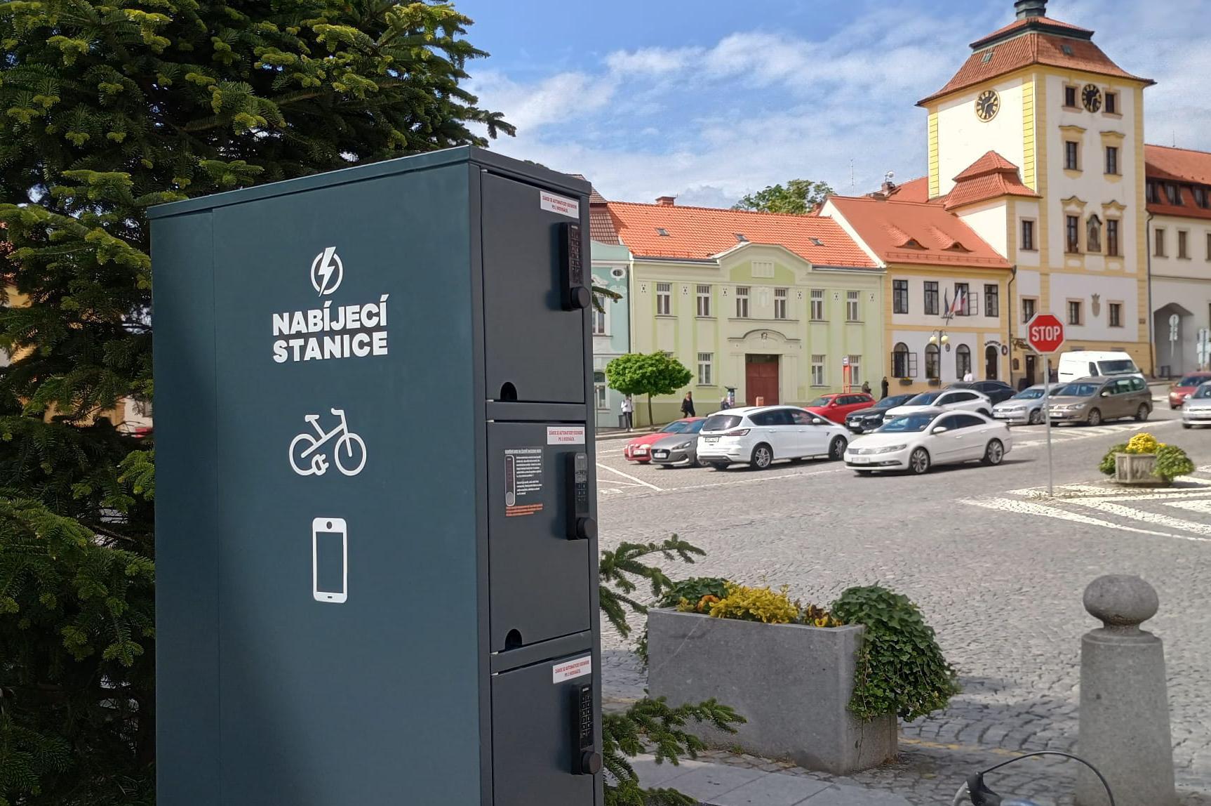 Nabíjecí stanice pro elektrokola foto 1