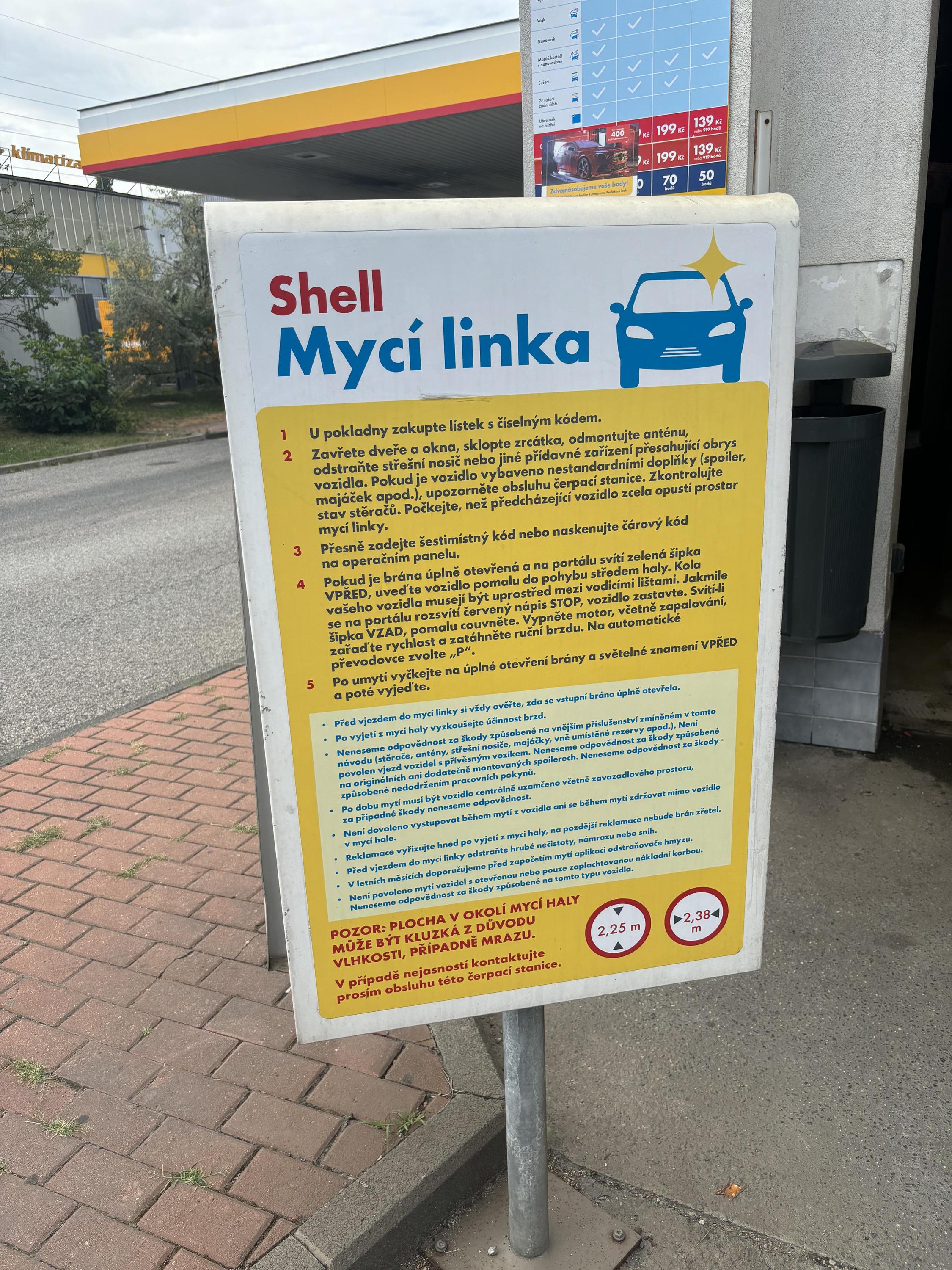 Automyčka Shell foto 2