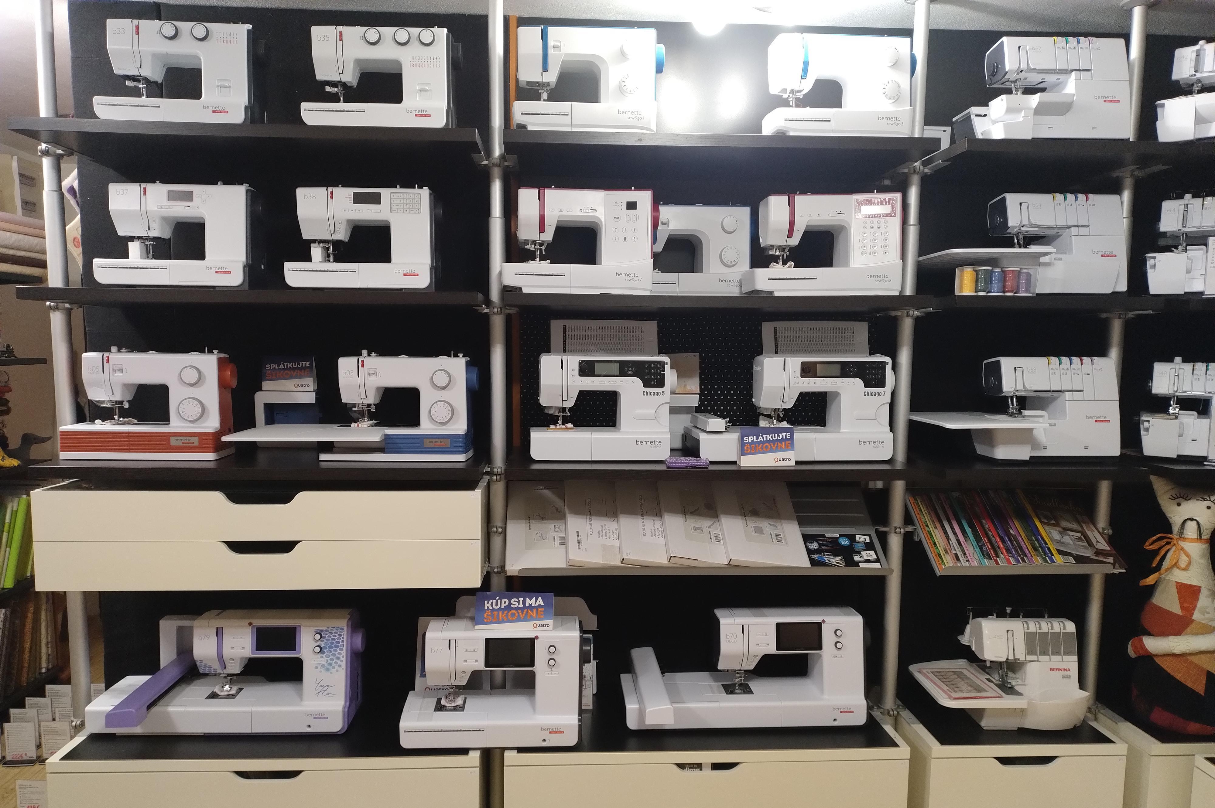 Šicí stroje PatchworkParty